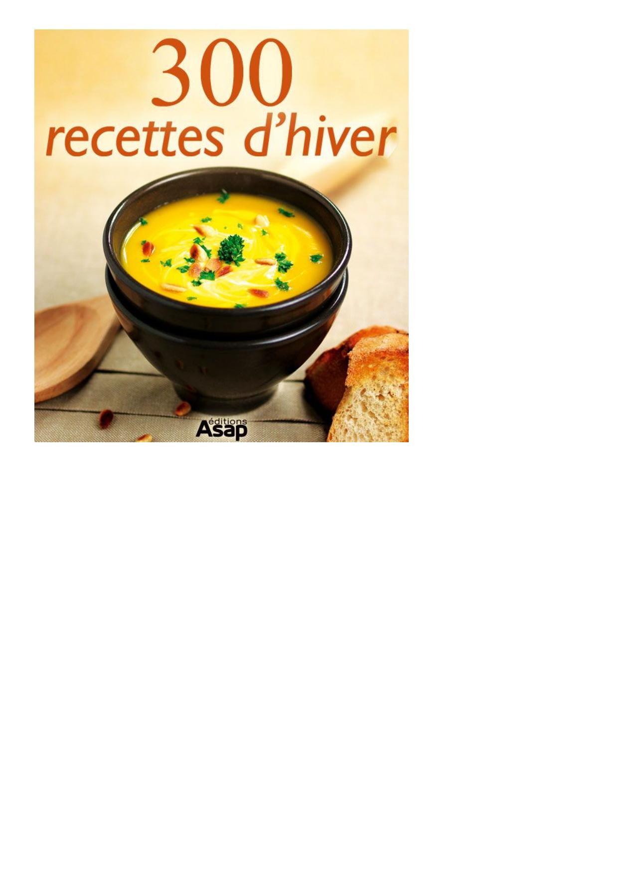 300 recettes d'hiver