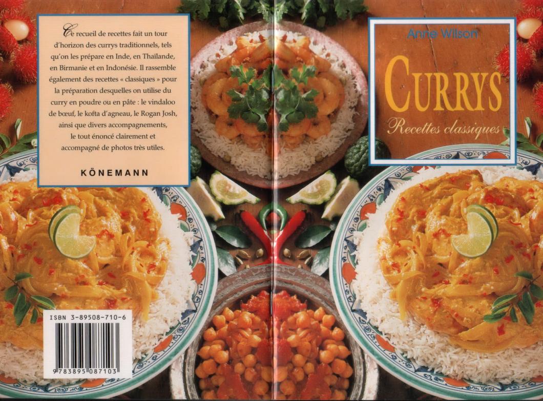 Currys recettes classiques