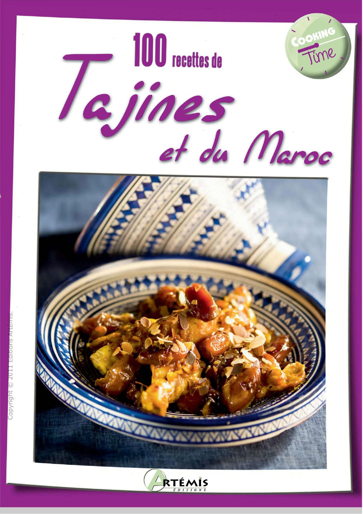 100 recettes de tajines et du Maroc