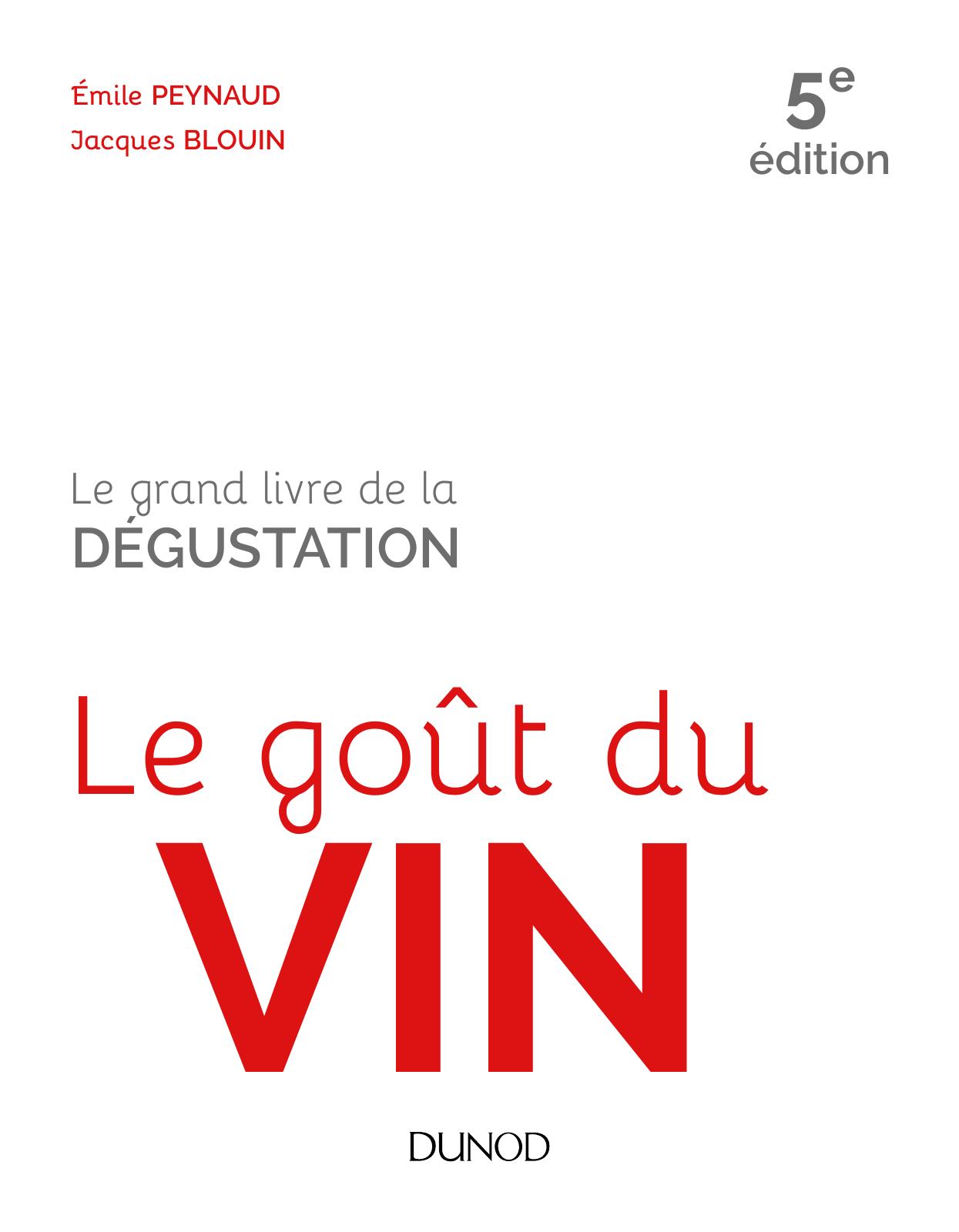 Le gout du vin