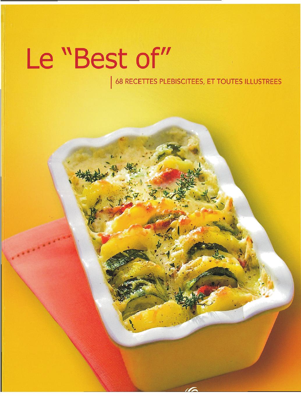 60 recettes plébiscitées et toutes illustrées