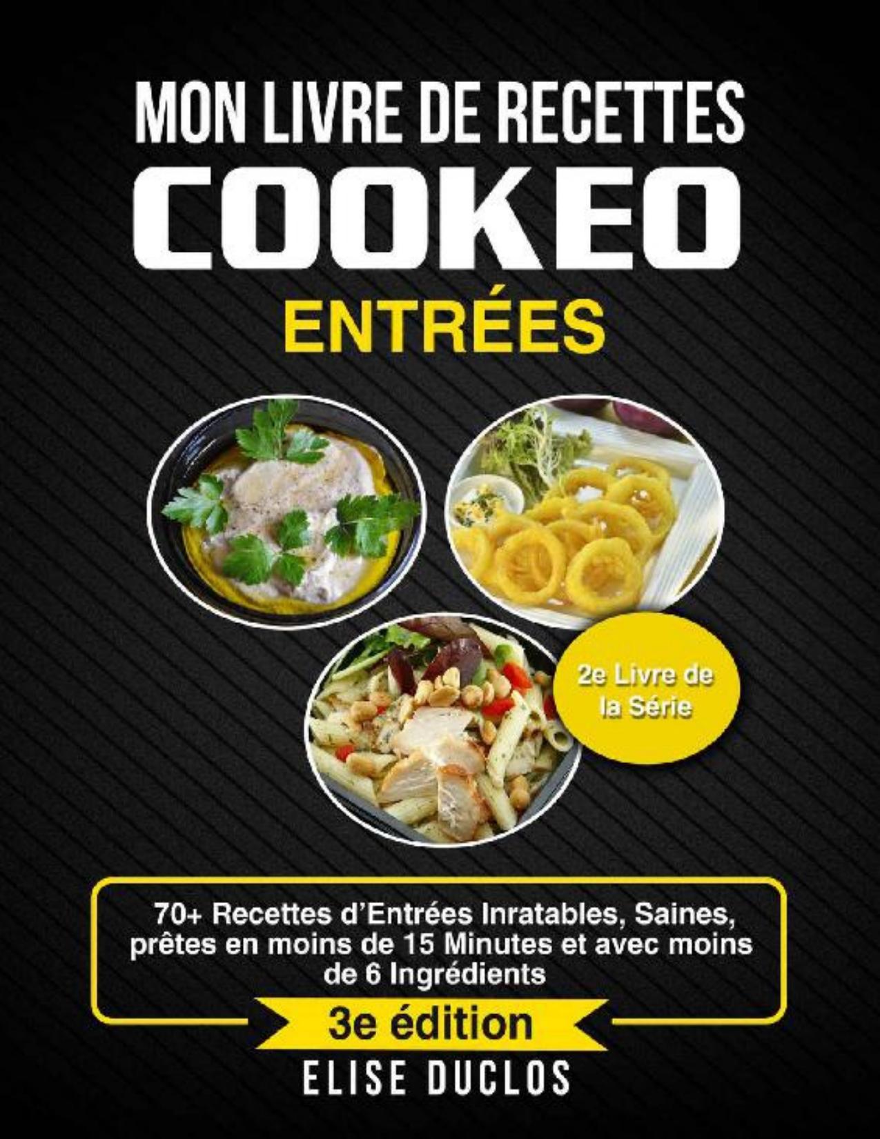 Mon livre de recettes Cookeo