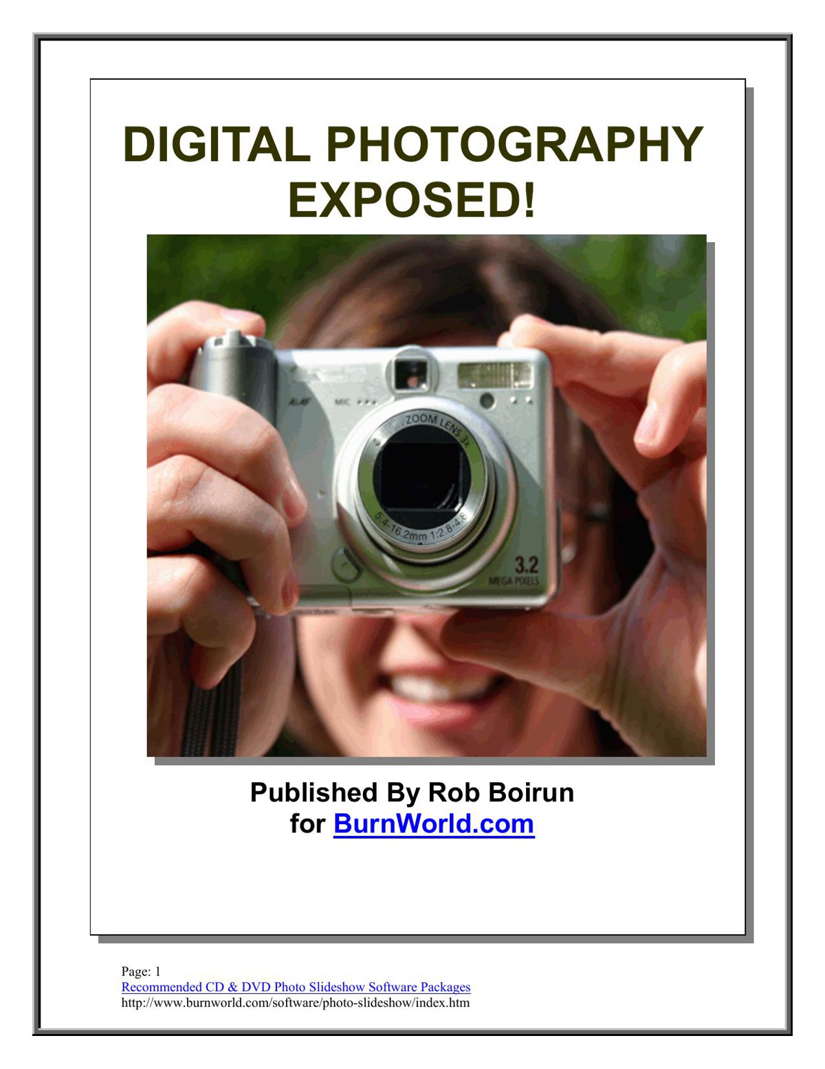 Digital Photography Exposed!