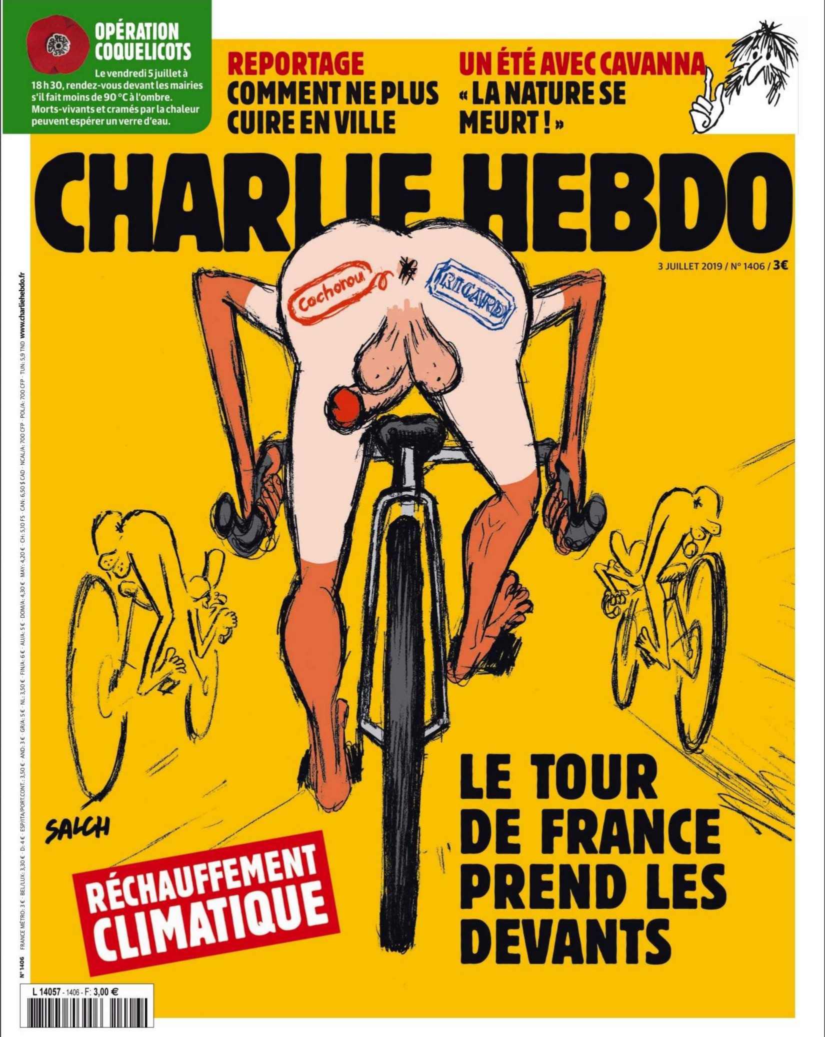Charlie Hebdo du 03 Juillet 2019