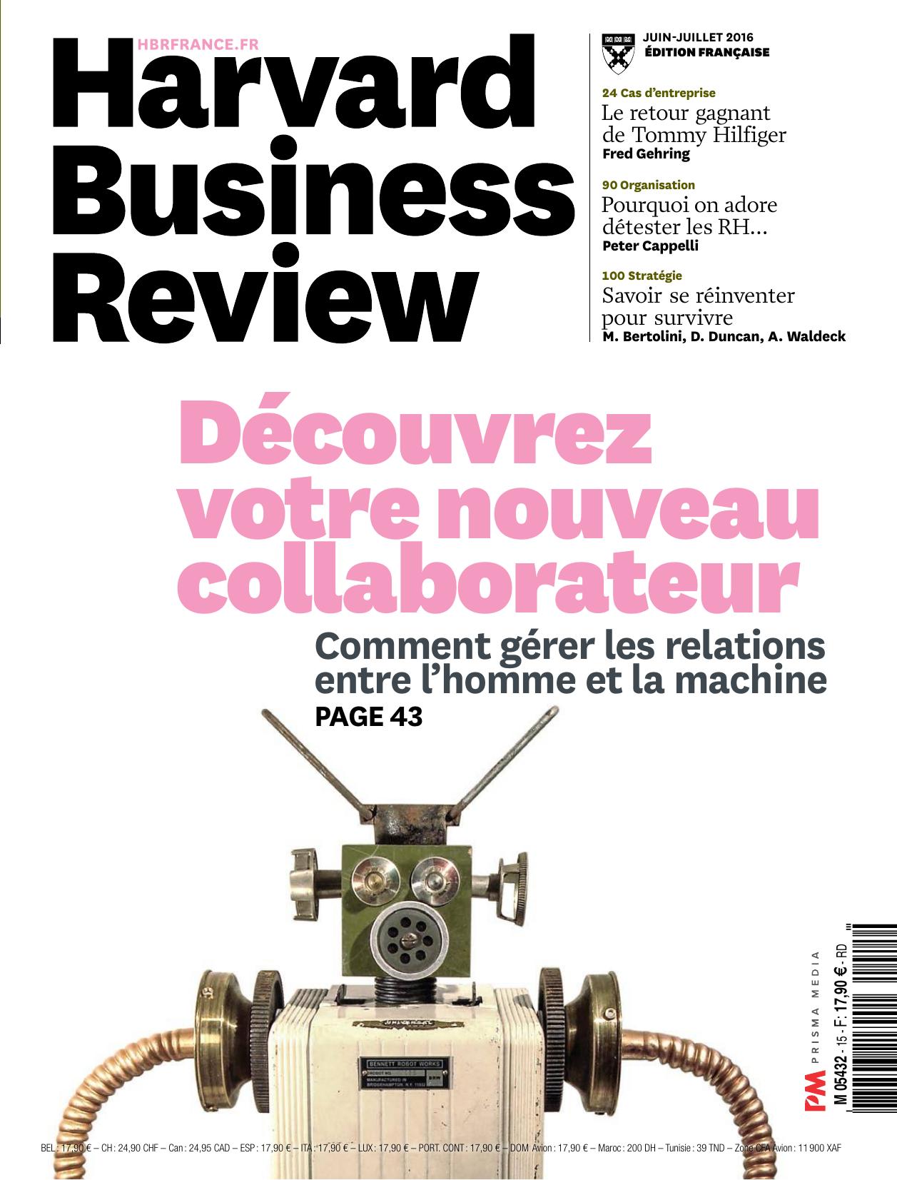 Harvard Business Review N°15 - Juin