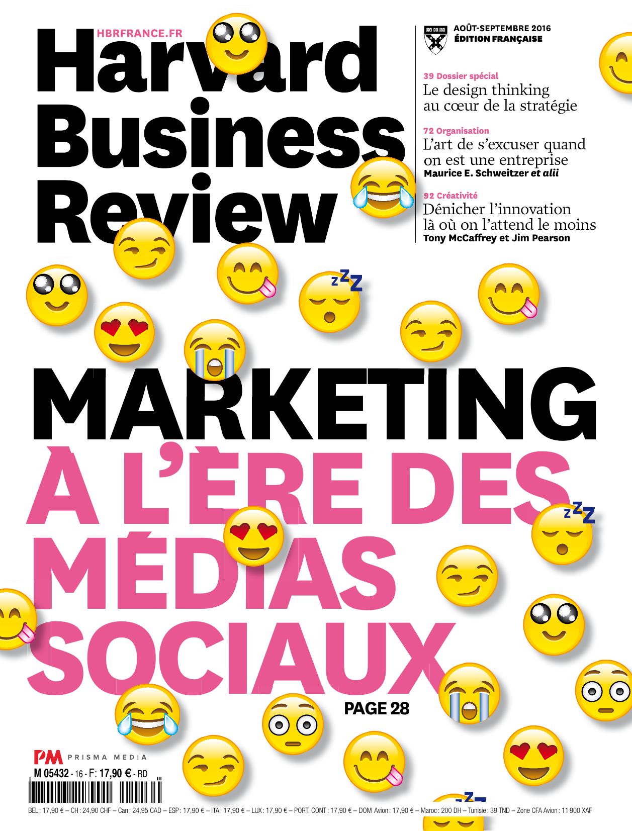 Harvard Business Review N°16 - Août