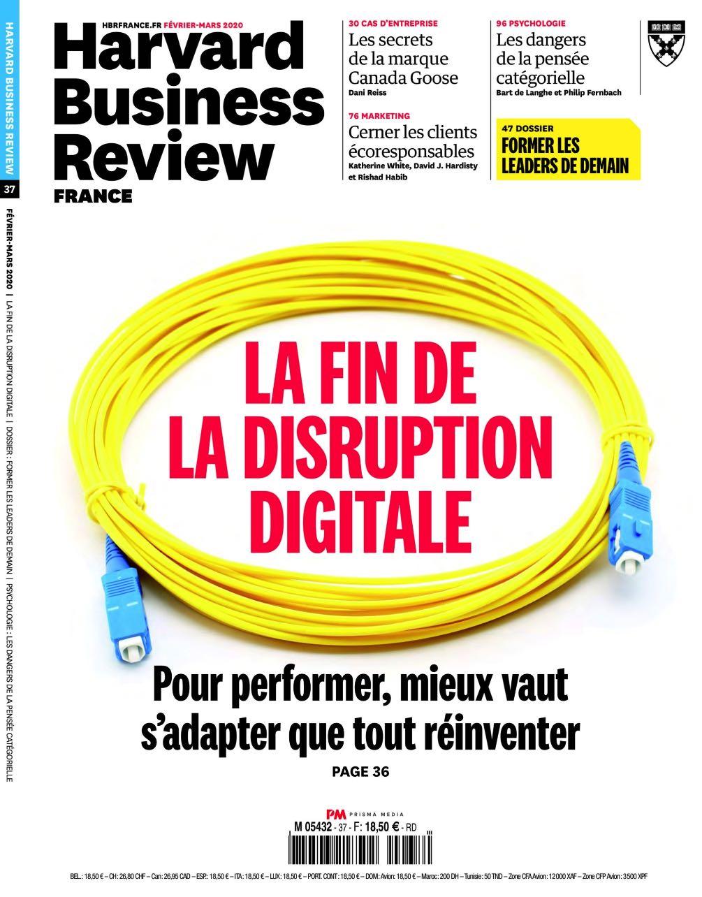 Harvard Business Review No. 37 - Février/Mars 2020