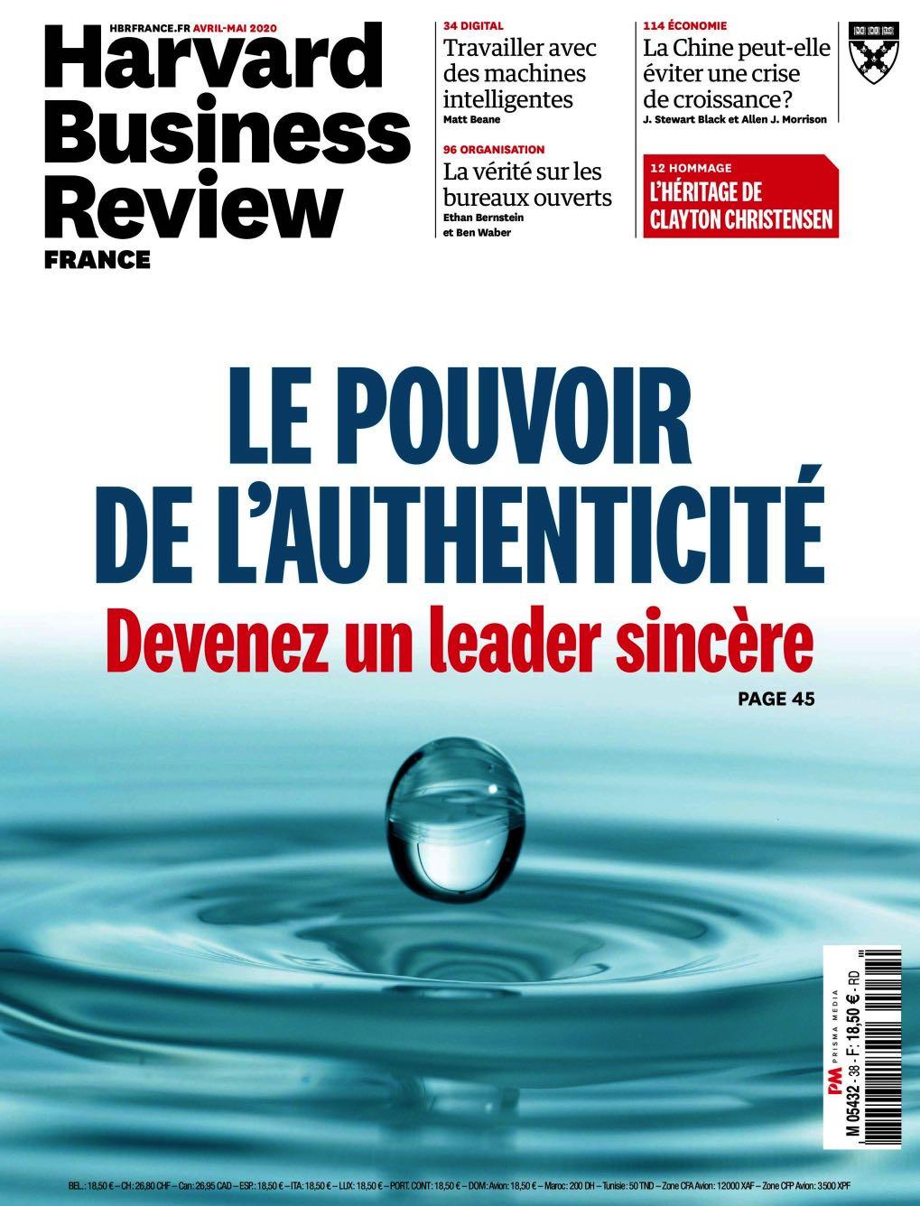 Harvard Business Review No. 38 - Avril/Mai 2020