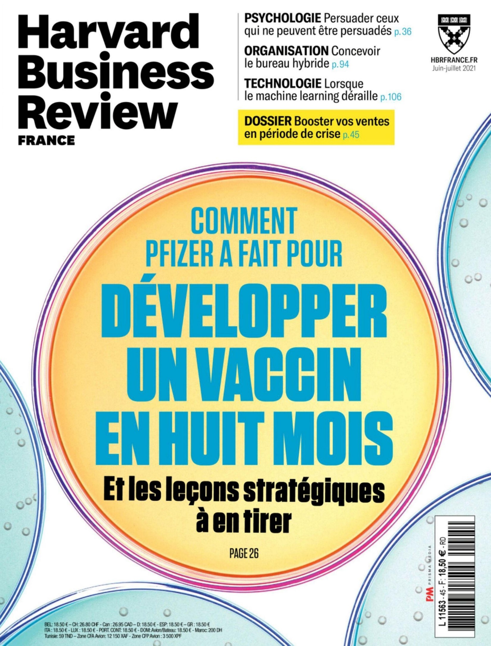 Harvard Business Review No. 45 - Juin 2021 - Juillet 2021