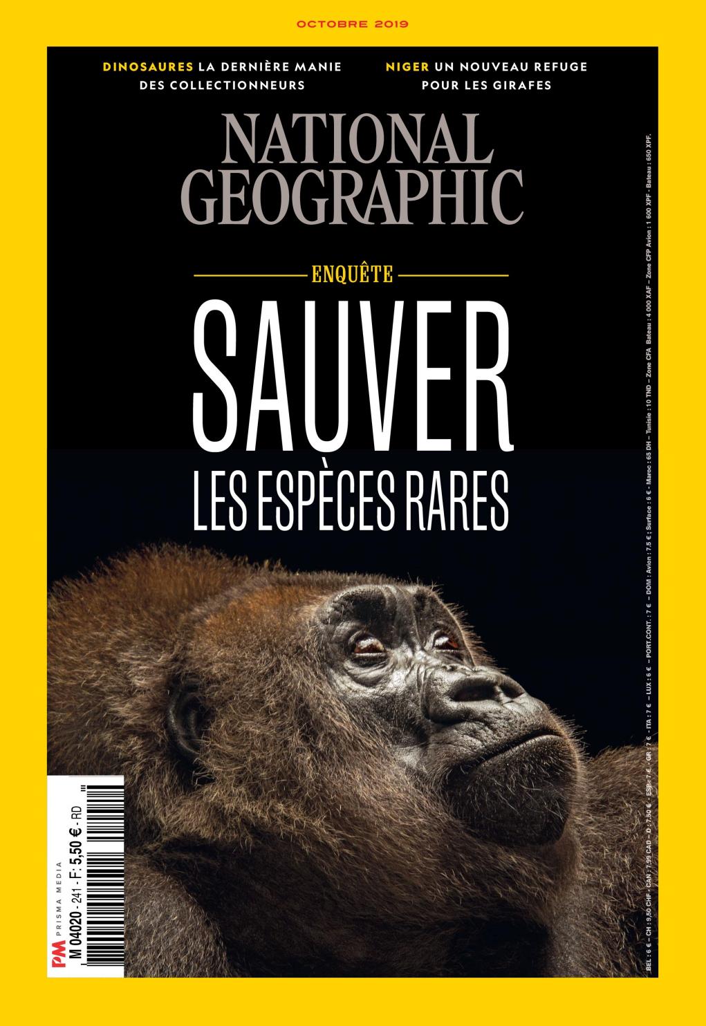 National Geographic France Octobre 2019