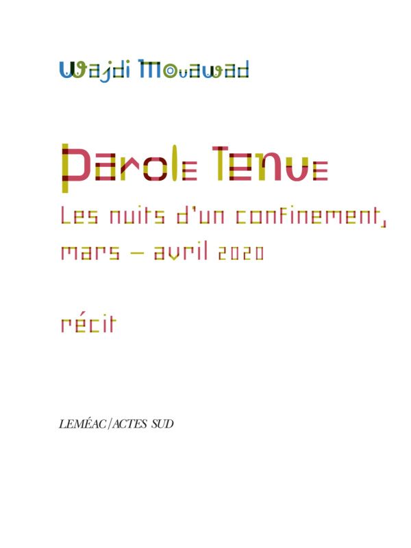Parole tenue