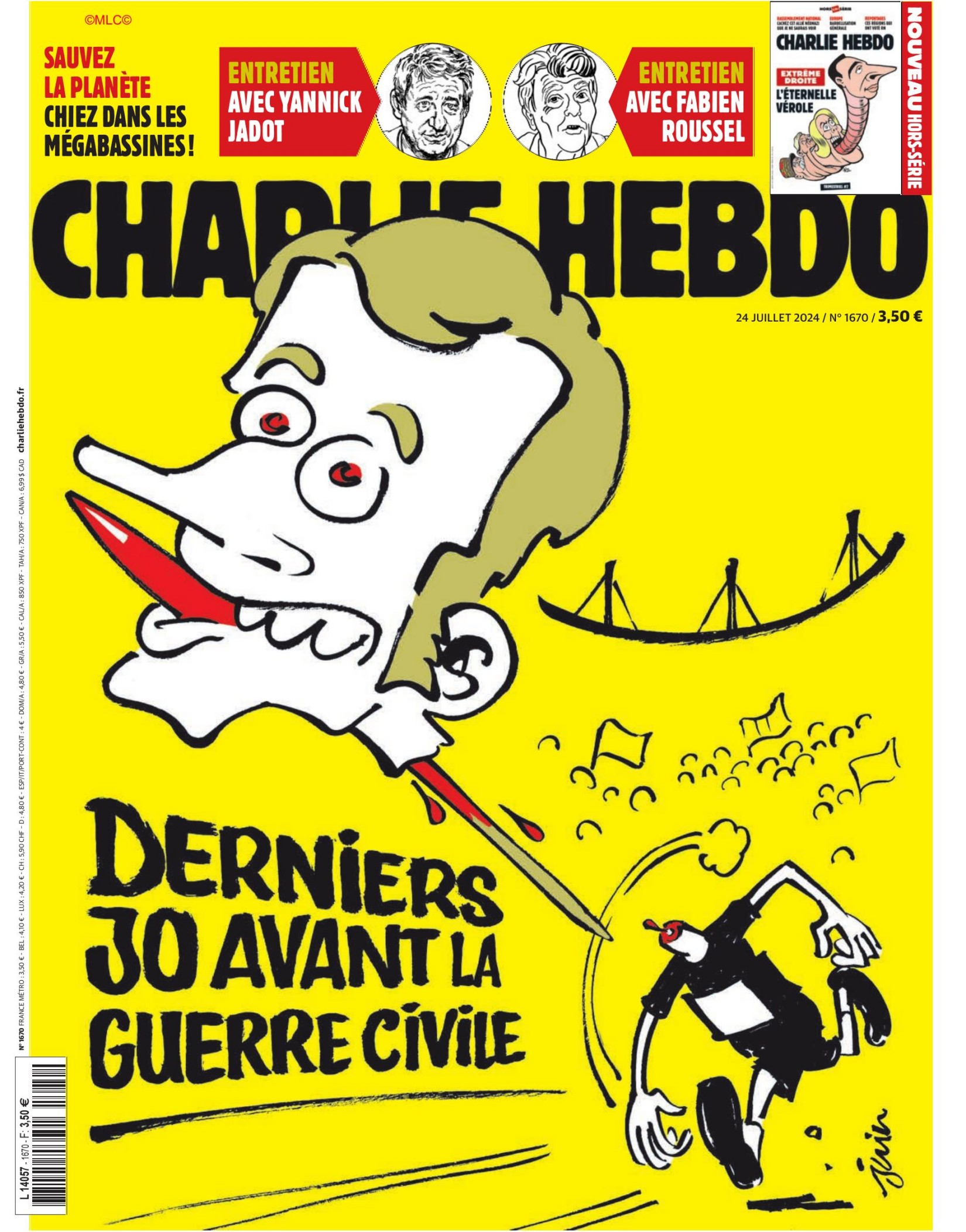 Charlie Hebdo (24 Juillet 2024)