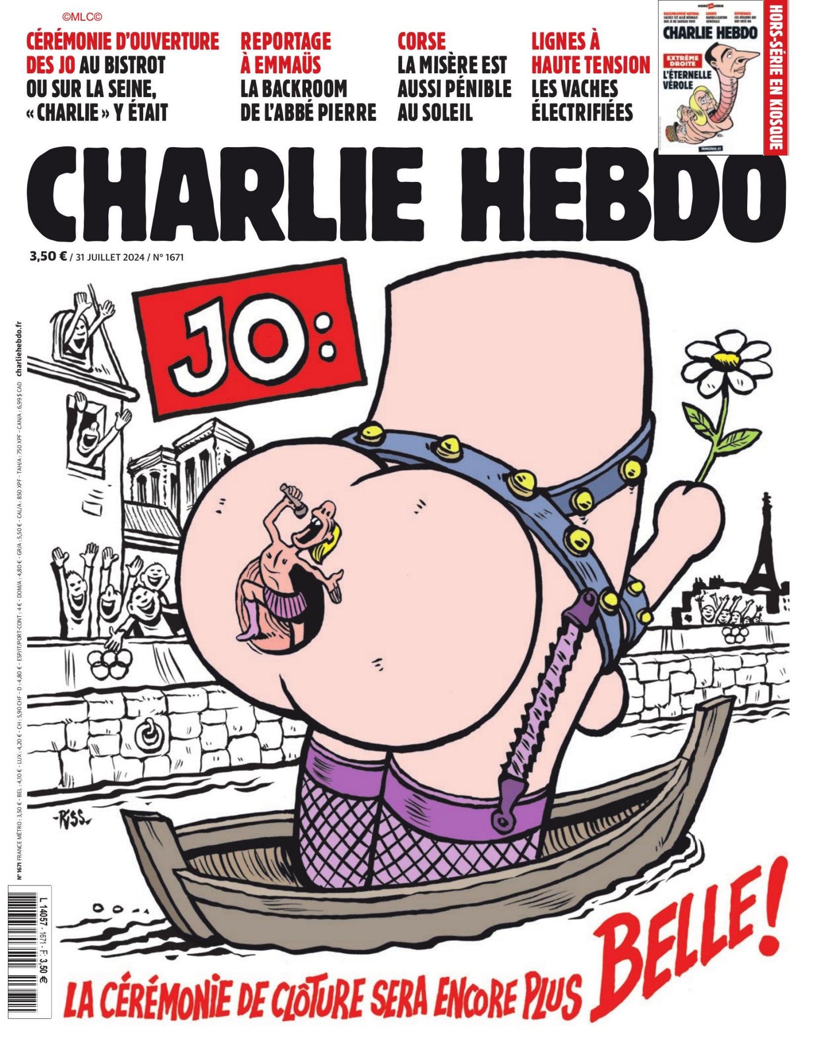 Charlie Hebdo (31 juillet 2024)