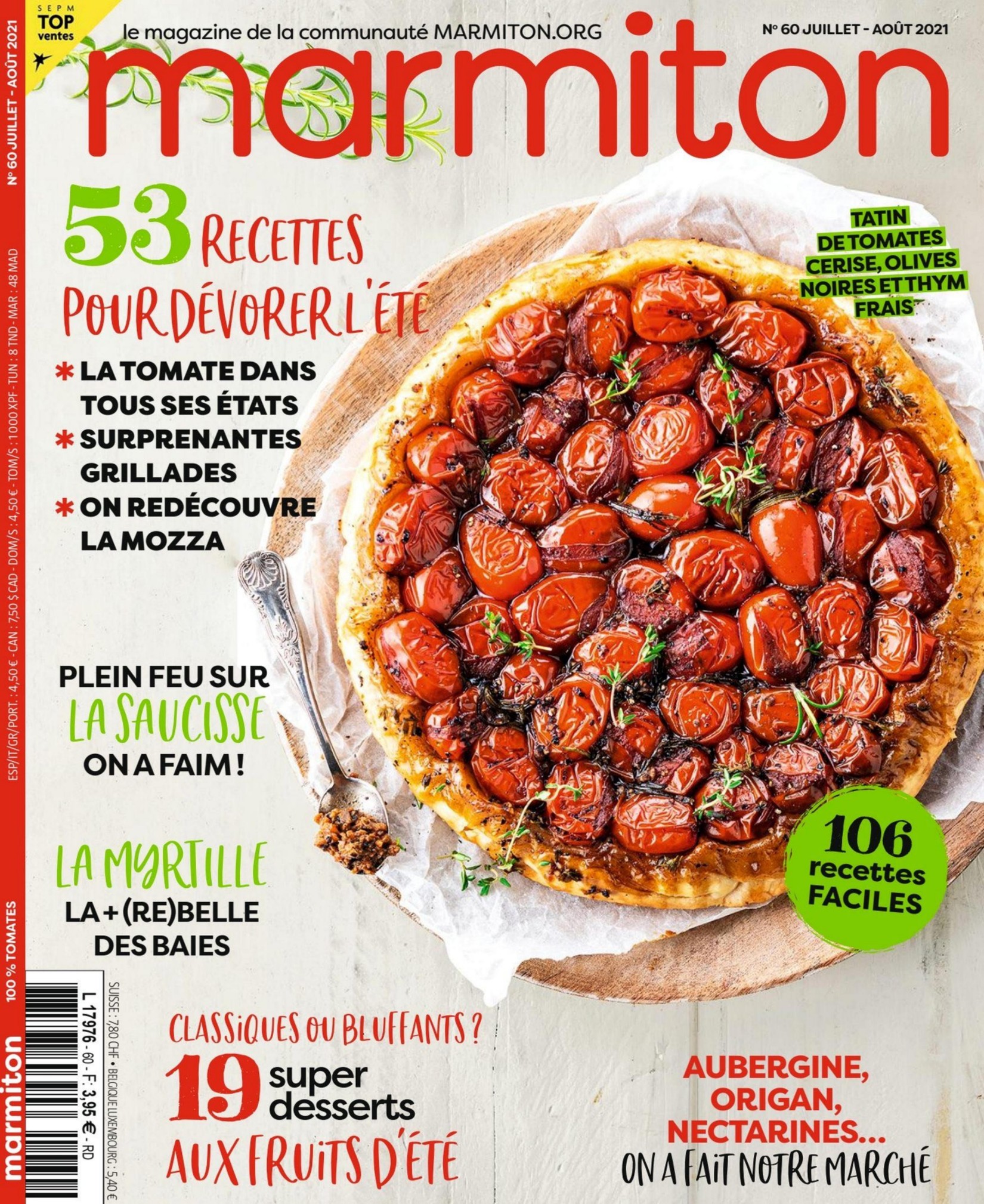 Marmiton (Juillet - Août 2021)