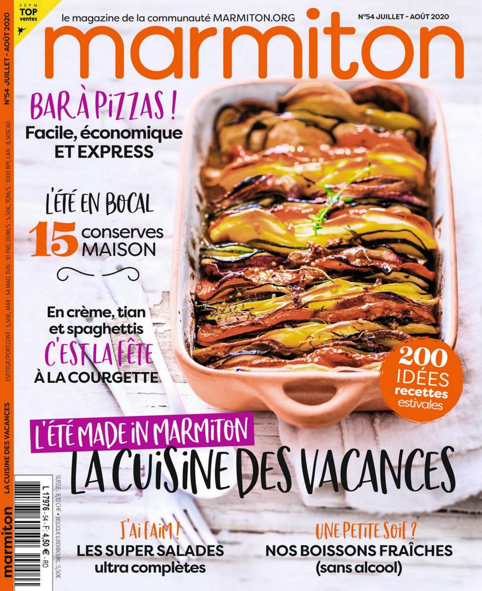 Marmiton (Juillet - Août 2020)