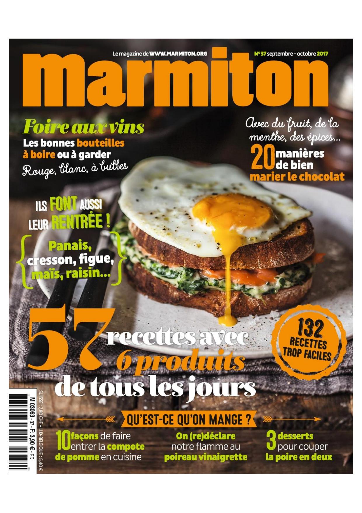 Marmiton (Septembre - Octobre 2017)