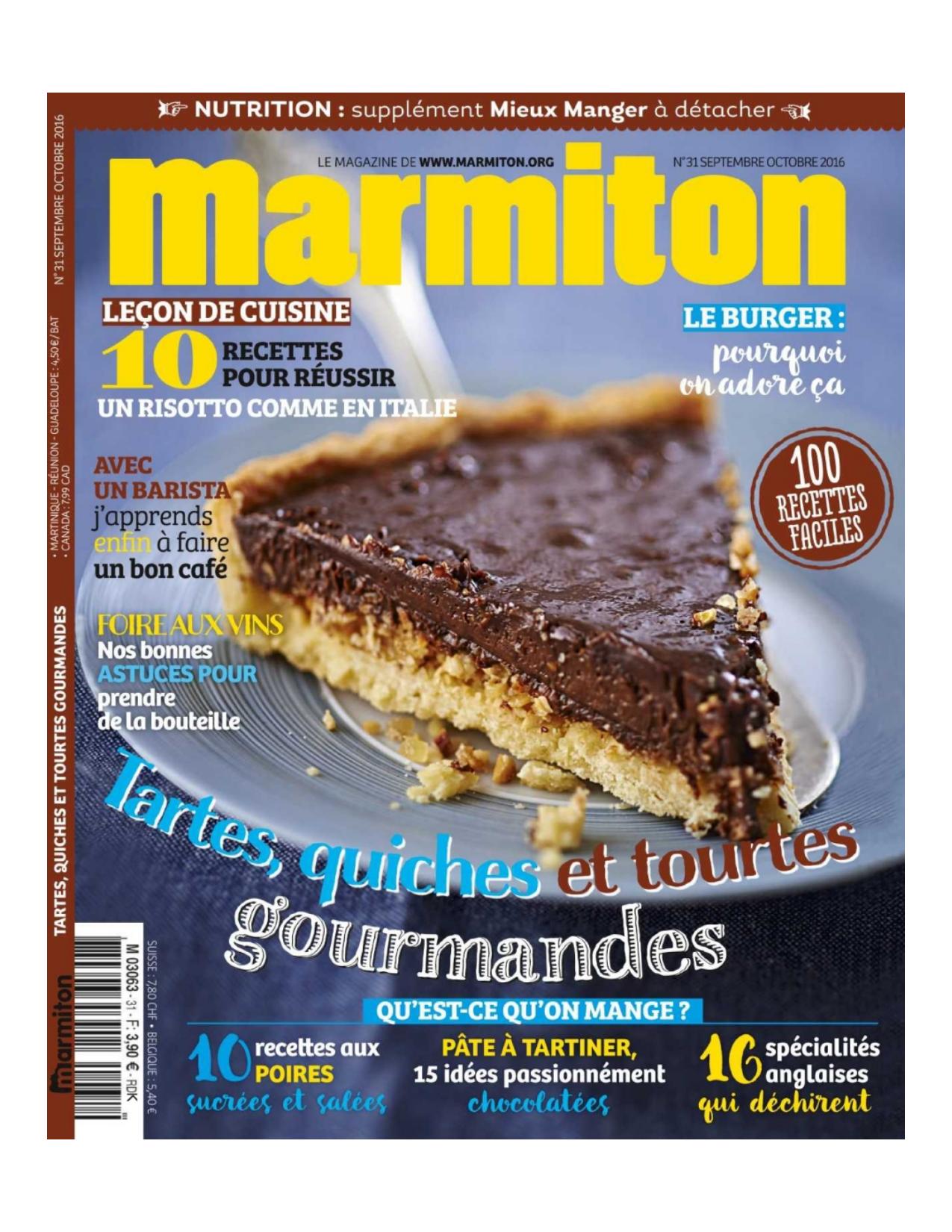 Marmiton (Septembre - Octobre 2016)