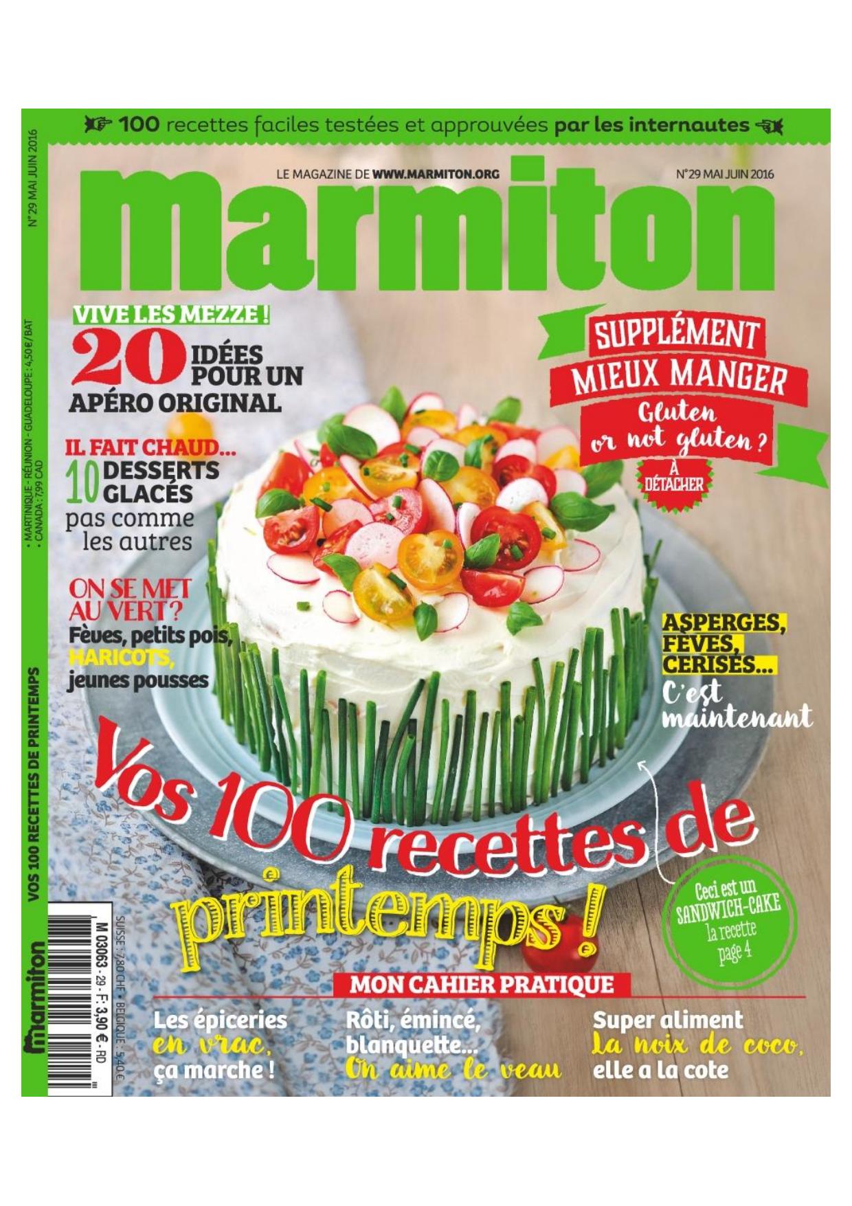 Marmiton (Mai - Juin 2016)