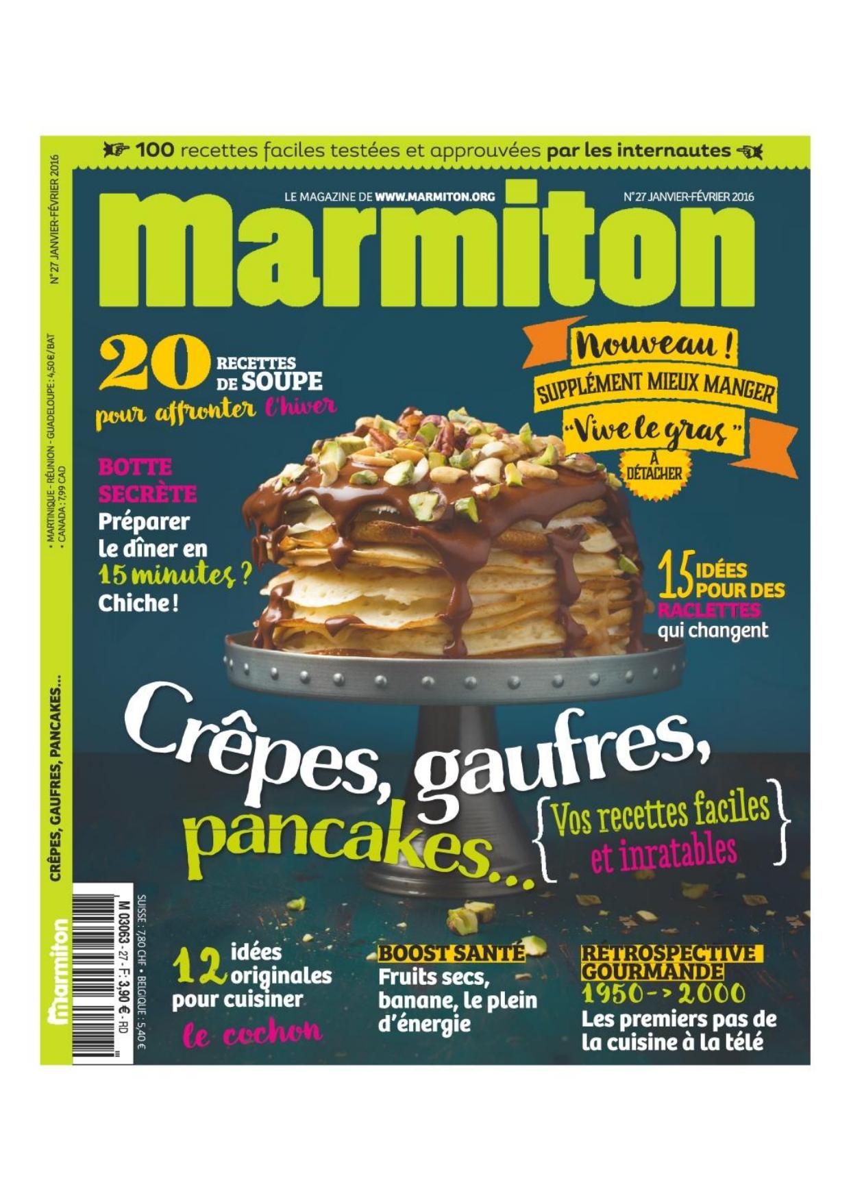 Marmiton (Janvier - Février 2016)