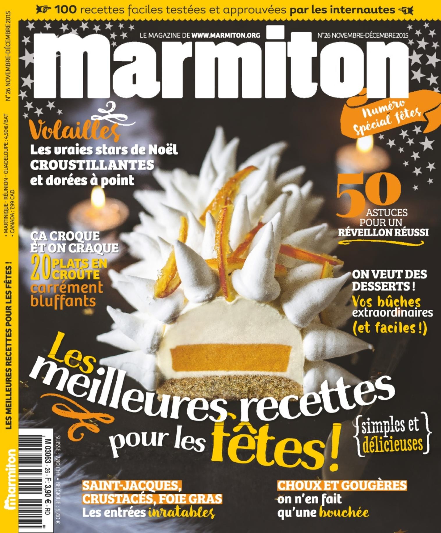 Marmiton (Novembre - Décembre 2015)