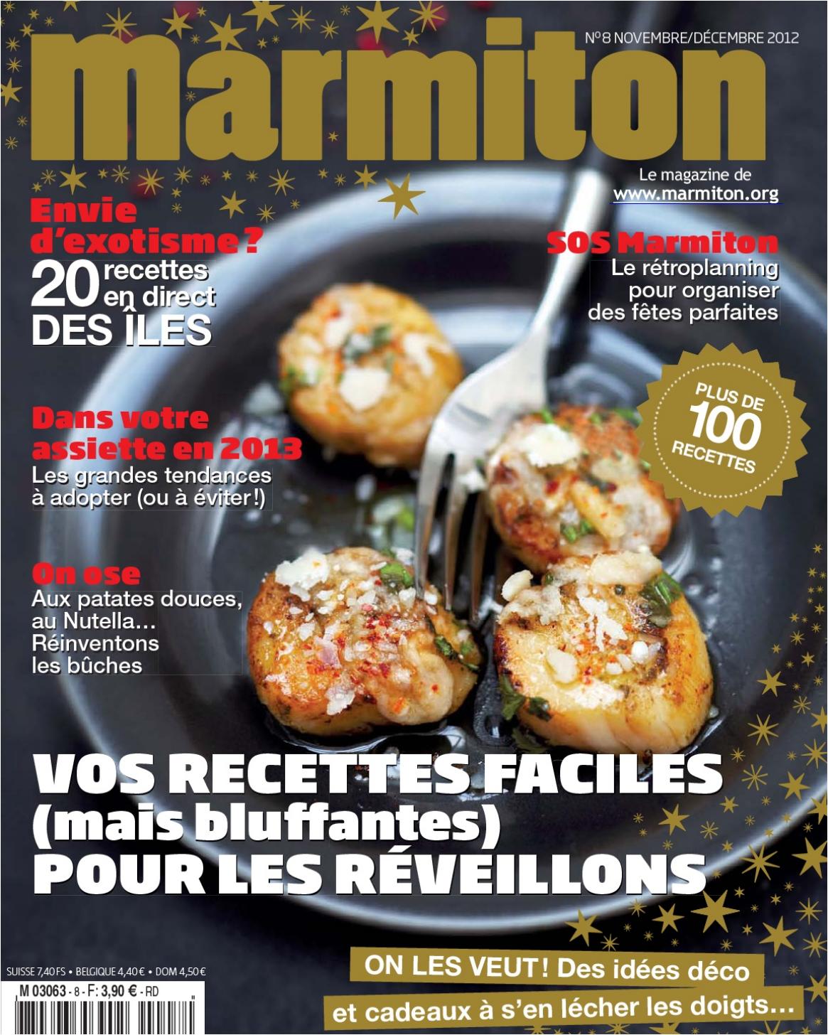 Marmiton (Novembre - Décembre 2012)