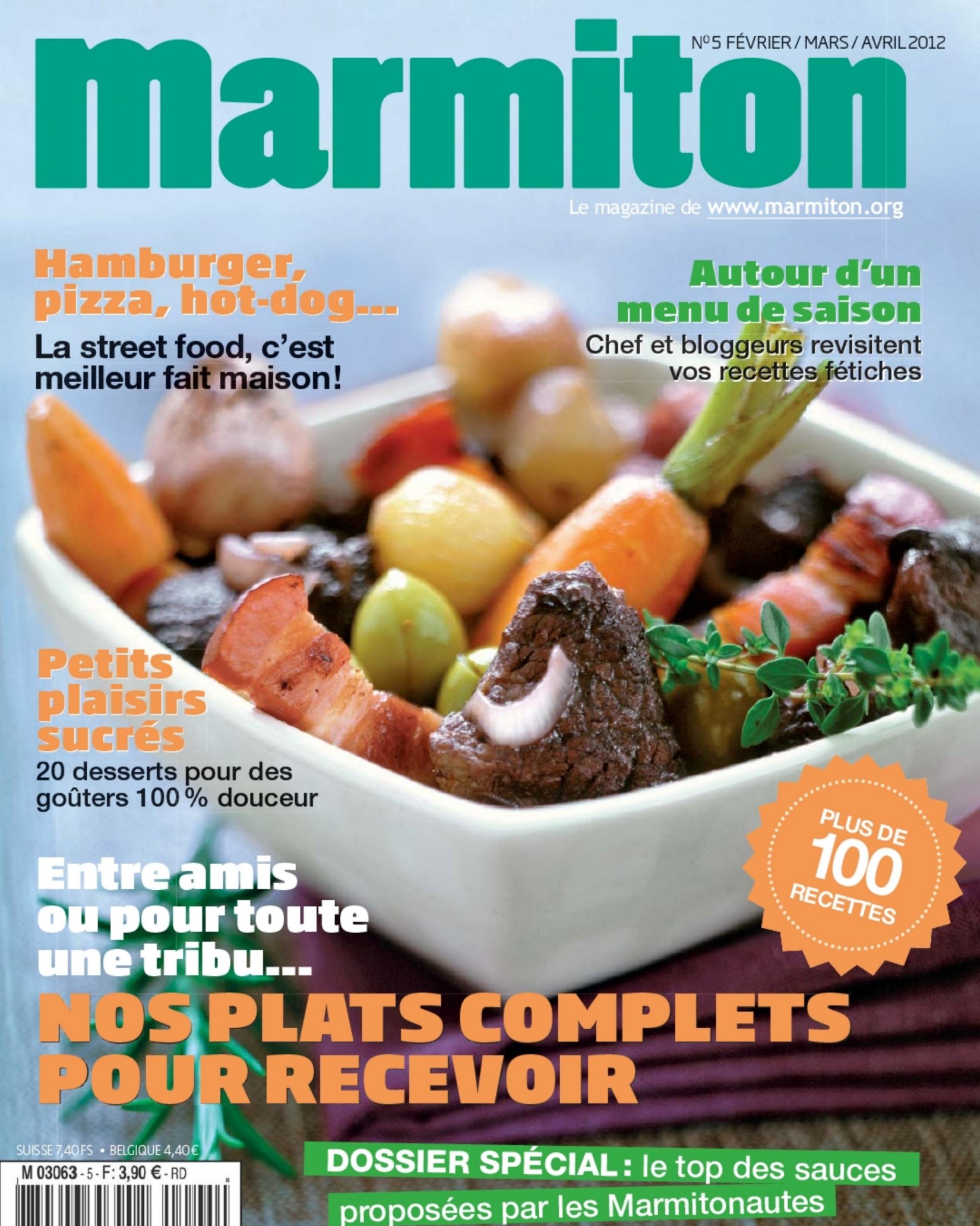 Marmiton (Février - Mars - Avril 2012)