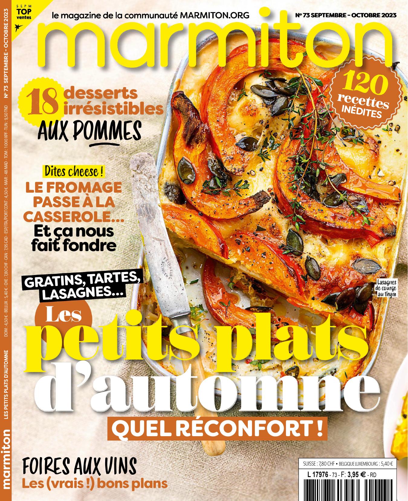 Marmiton (Septembre - Octobre 2023)