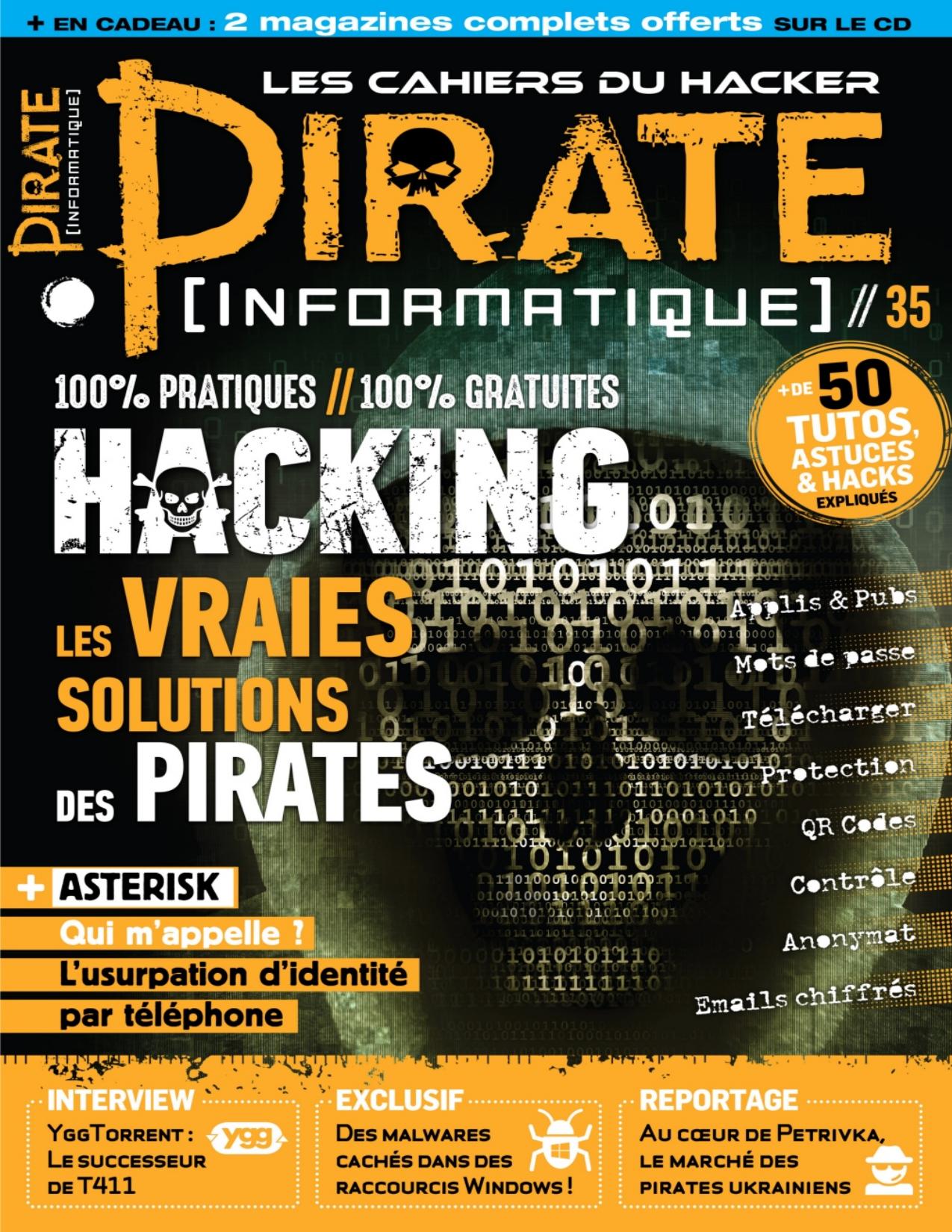 Les Cahiers du Hacker - Pirate informatique (Novembre 2017 - Janvier 2018)