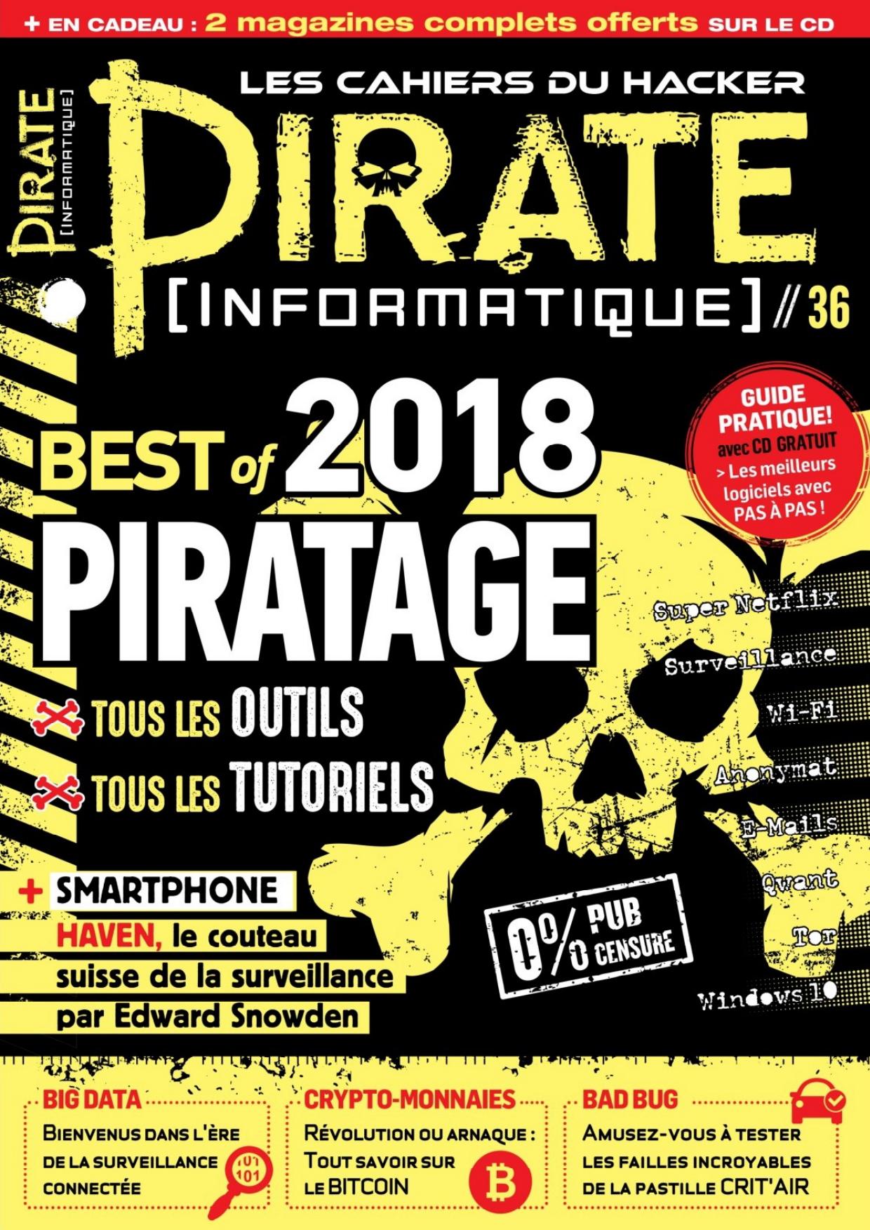 Les Cahiers du Hacker - Pirate informatique (Février - Avril 2018)