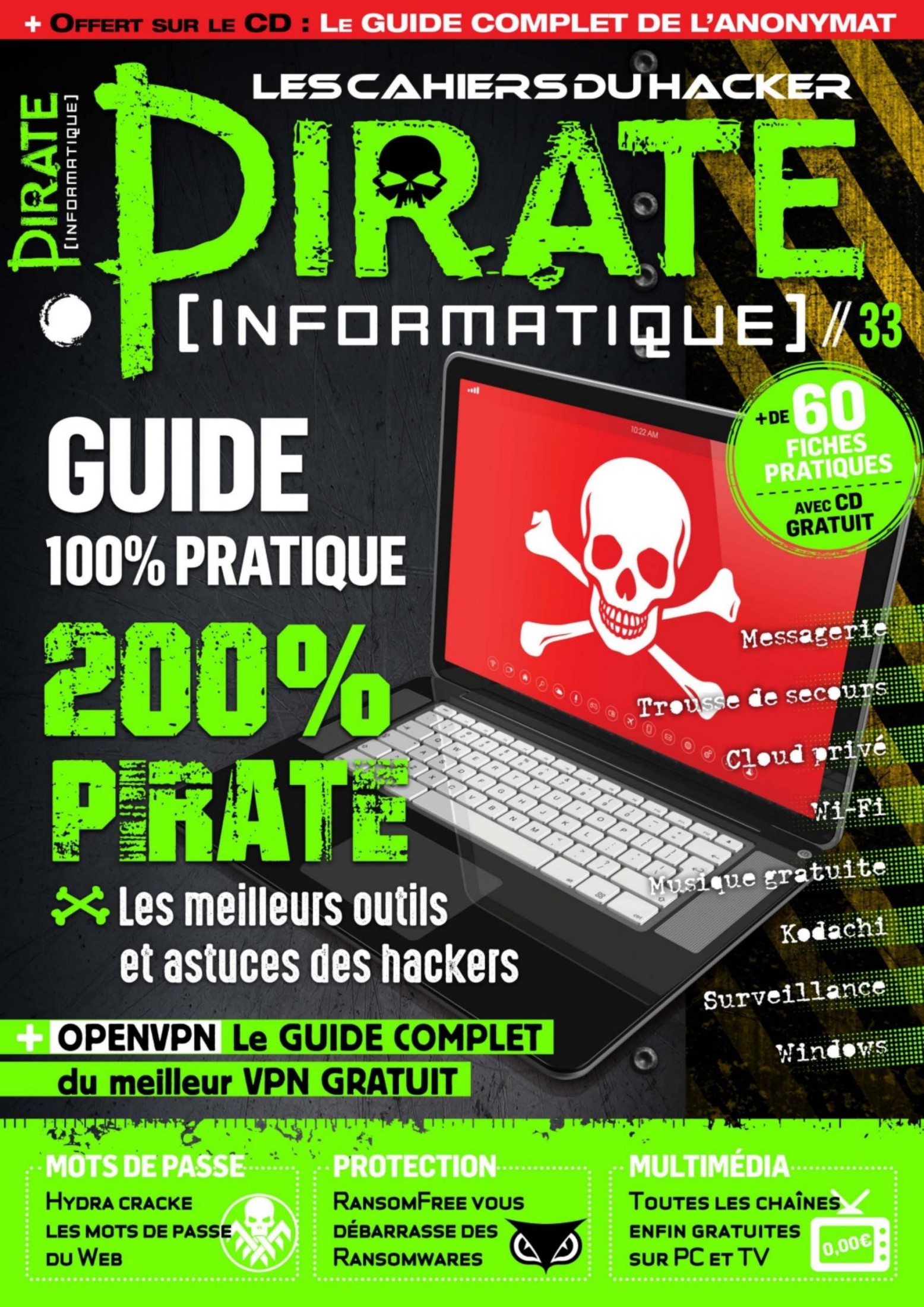 Les Cahiers du Hacker - Pirate informatique (Mai - Juillet 2017)