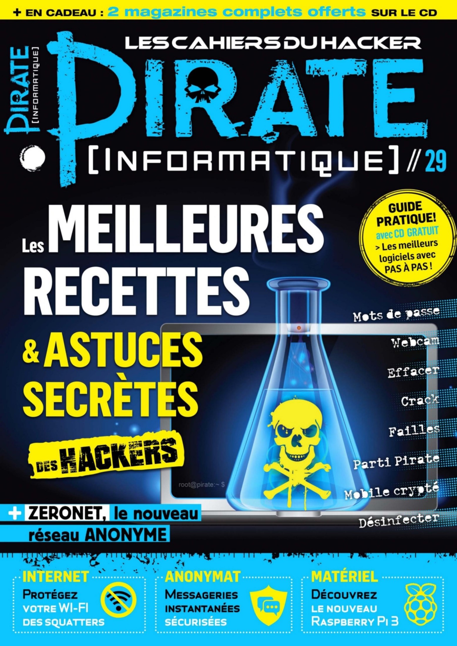 Les Cahiers du Hacker - Pirate informatique (Mai - Juillet 2016)