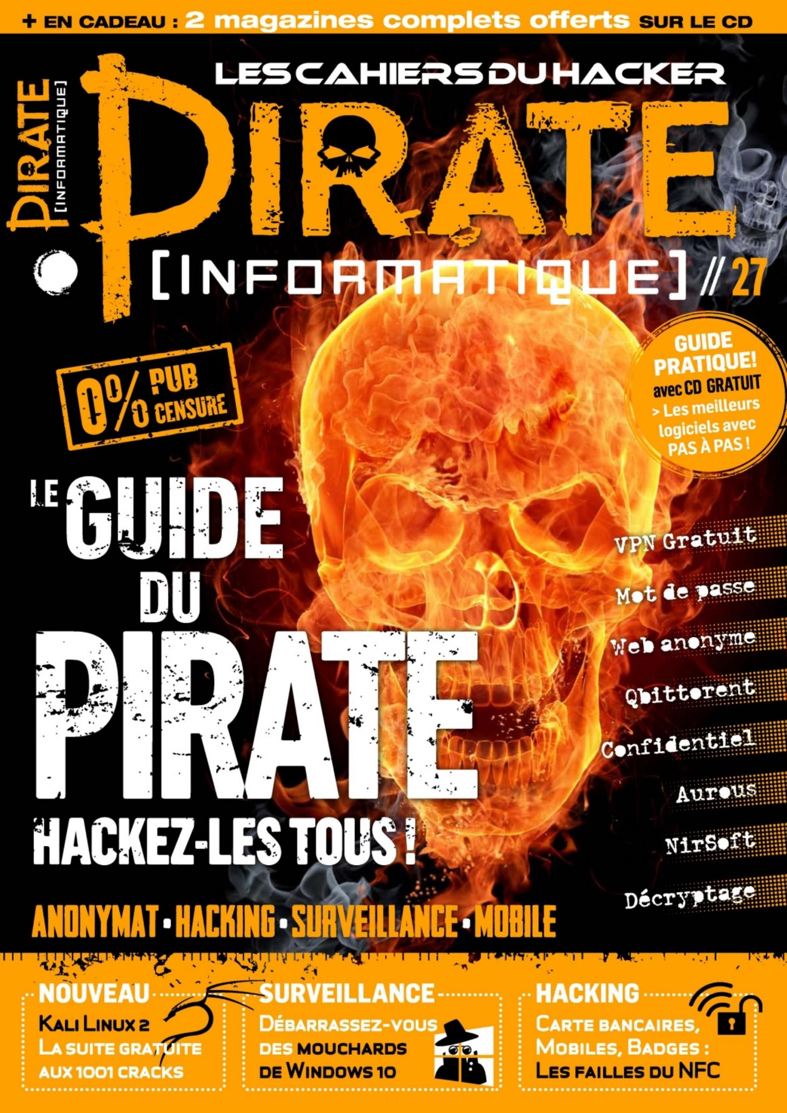 Les Cahiers du Hacker - Pirate informatique (Novembre 2015 - Janvier 2016)