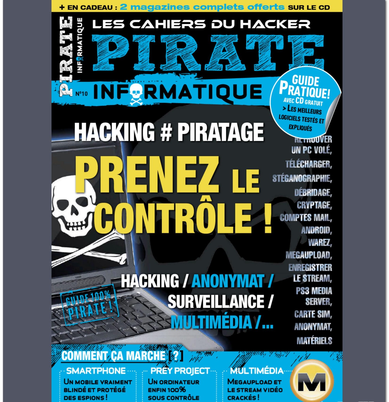 Les Cahiers du Hacker - Pirate informatique (Août - Octobre 2011)