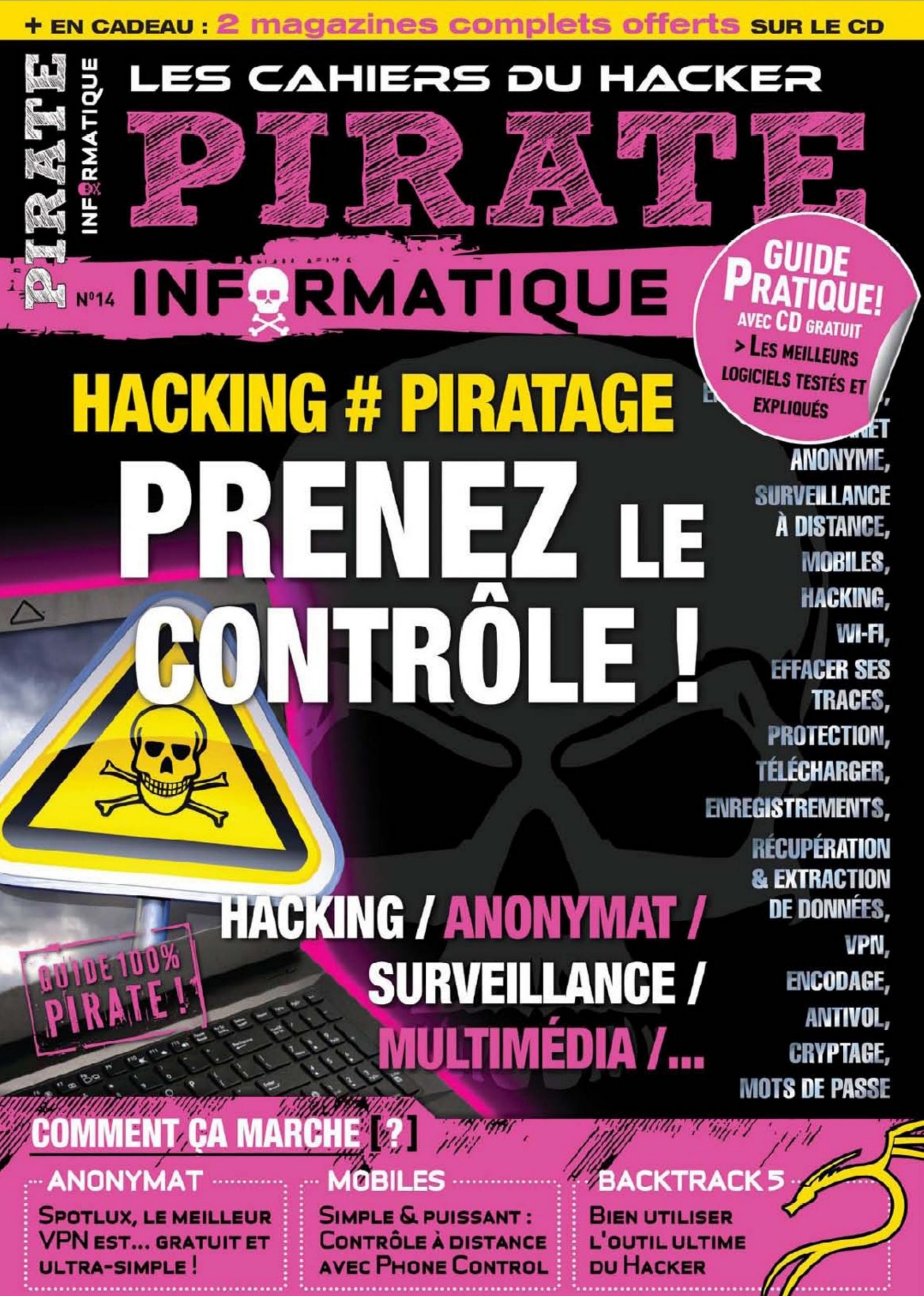 Les Cahiers du Hacker - Pirate informatique (Août - Octobre 2012)