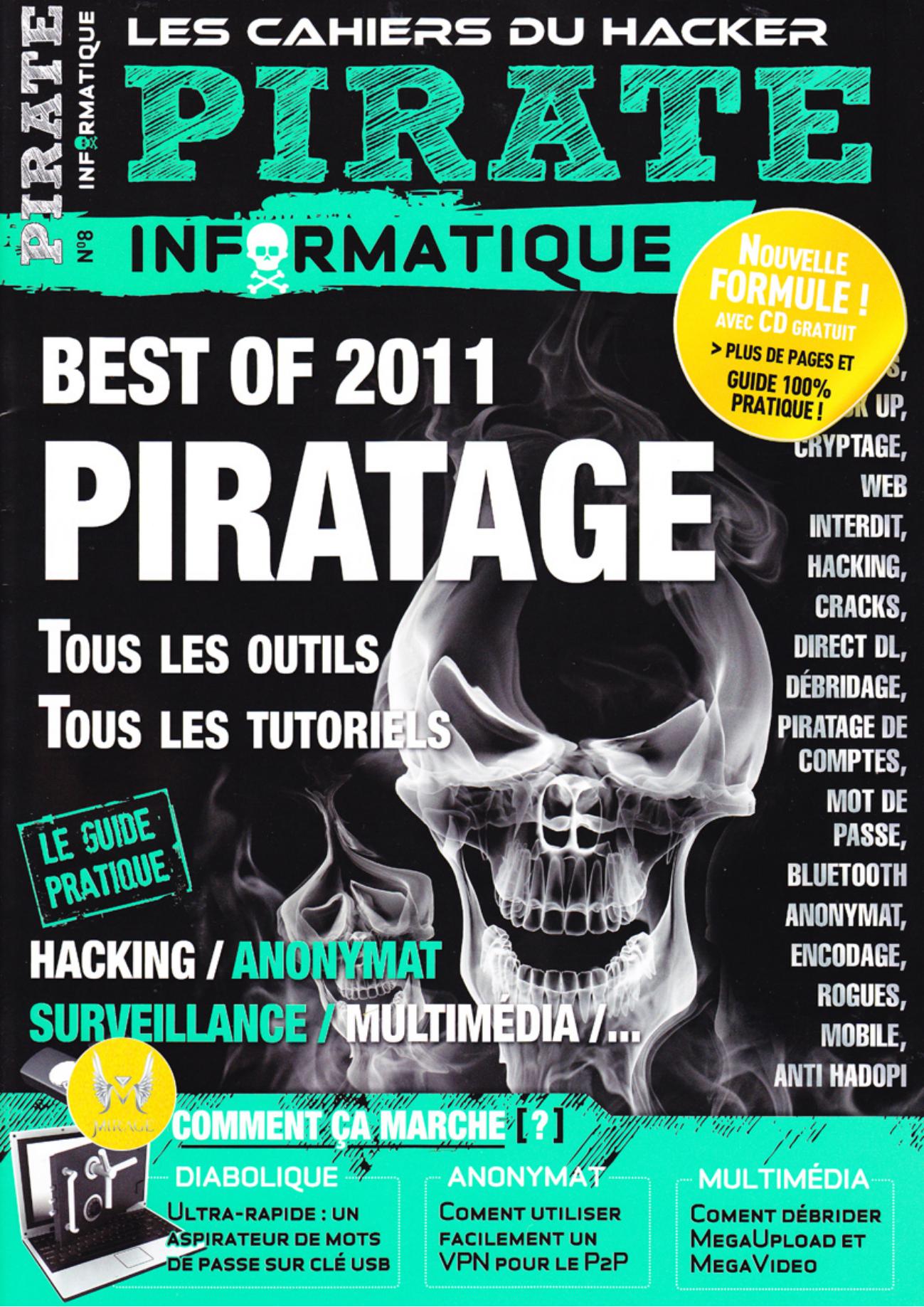 Les Cahiers du Hacker - Pirate informatique (Février - Avril 2011)