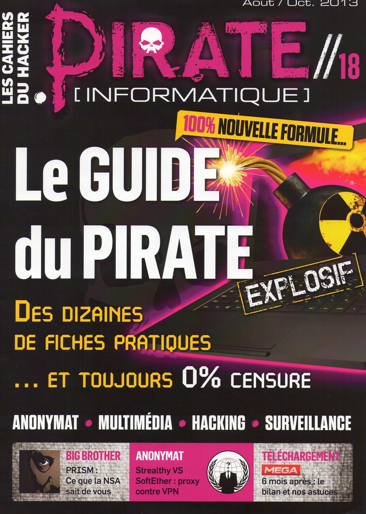 Les Cahiers du Hacker - Pirate informatique (Août - Octobre 2013)