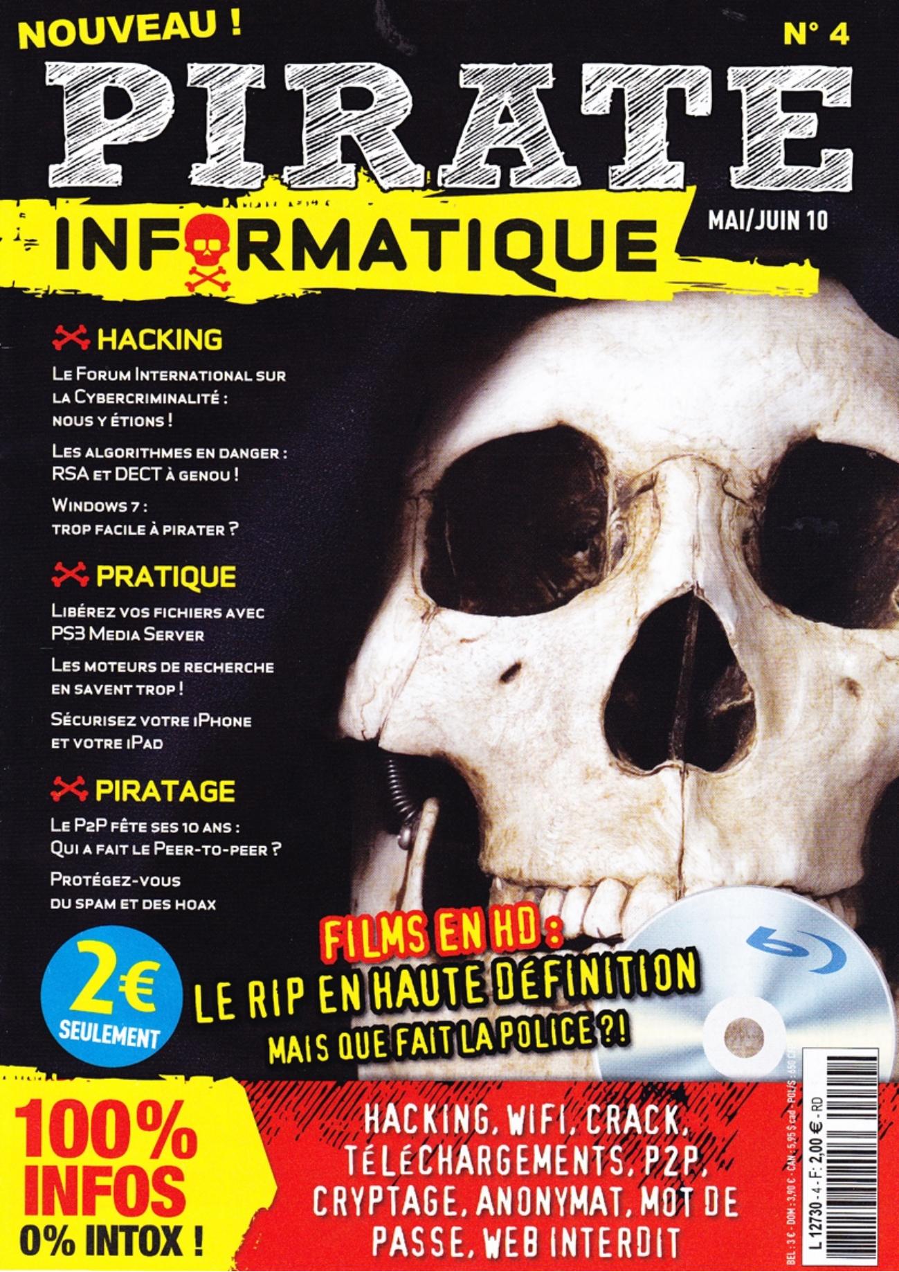 Pirate Informatique (Mai - Juin 2010)