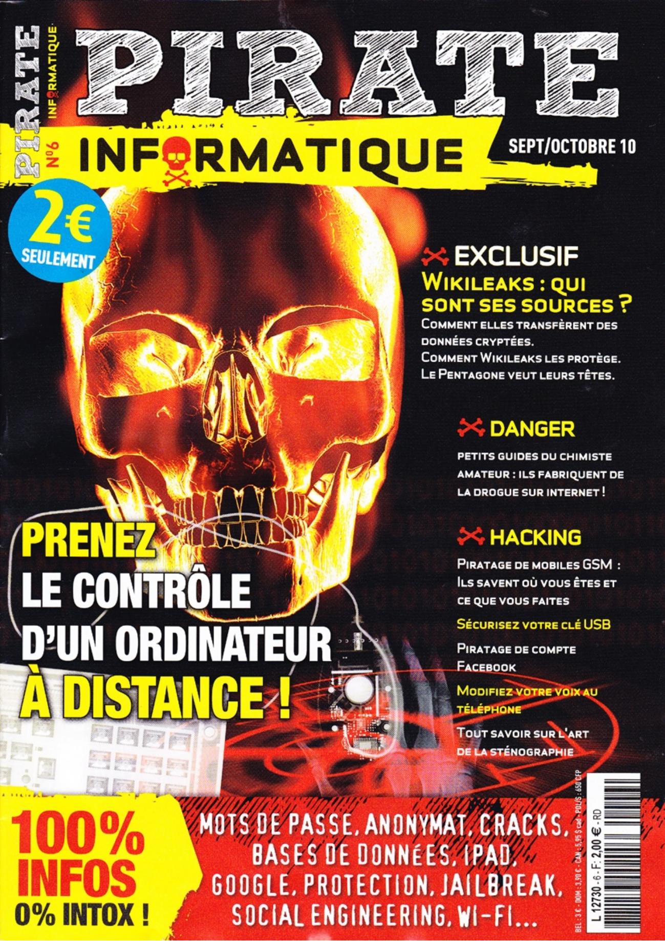 Pirate Informatique (Septembre - Octobre 2010)