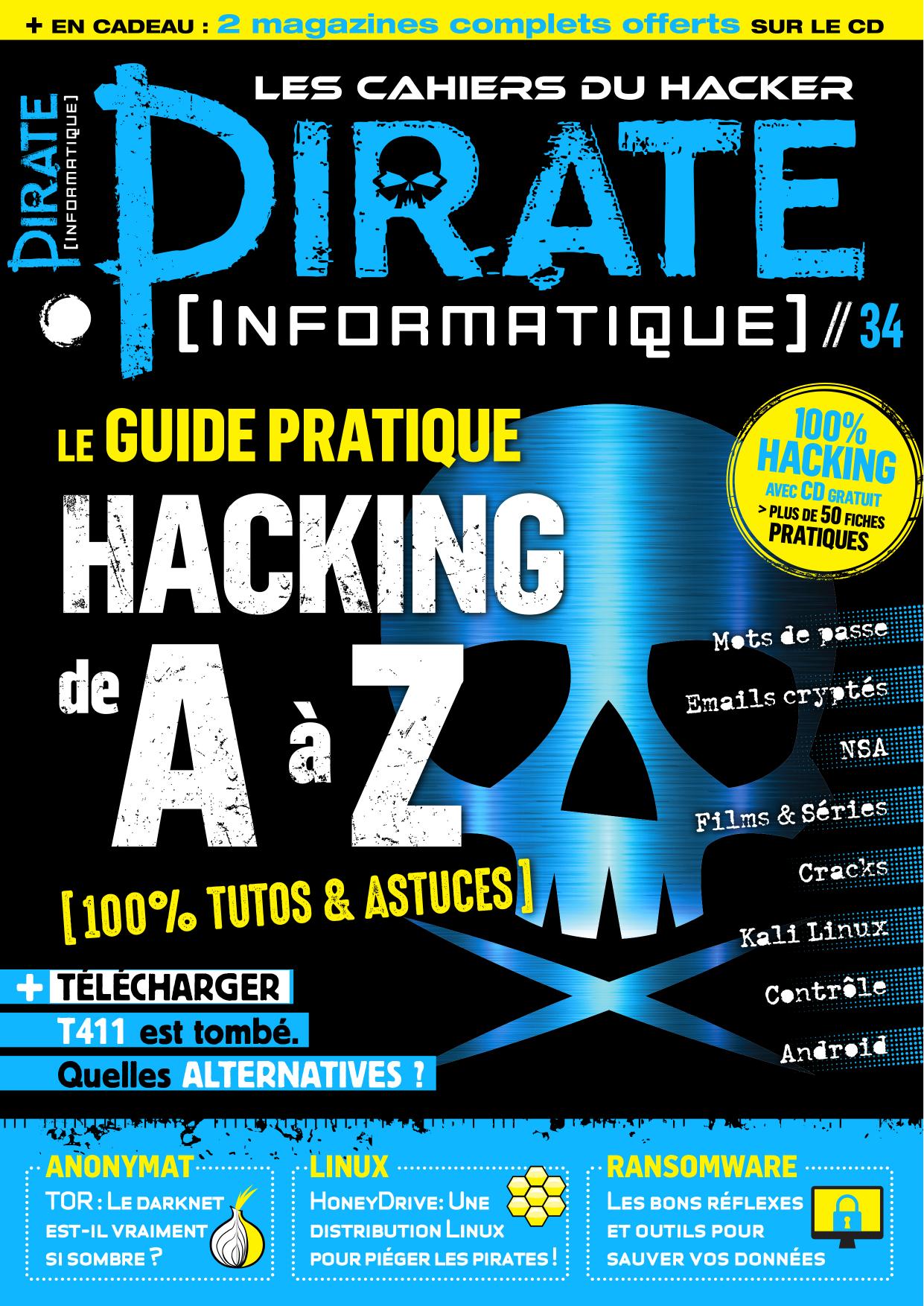 Les Cahiers du Hacker - Pirate informatique (Août - Octobre 2017)