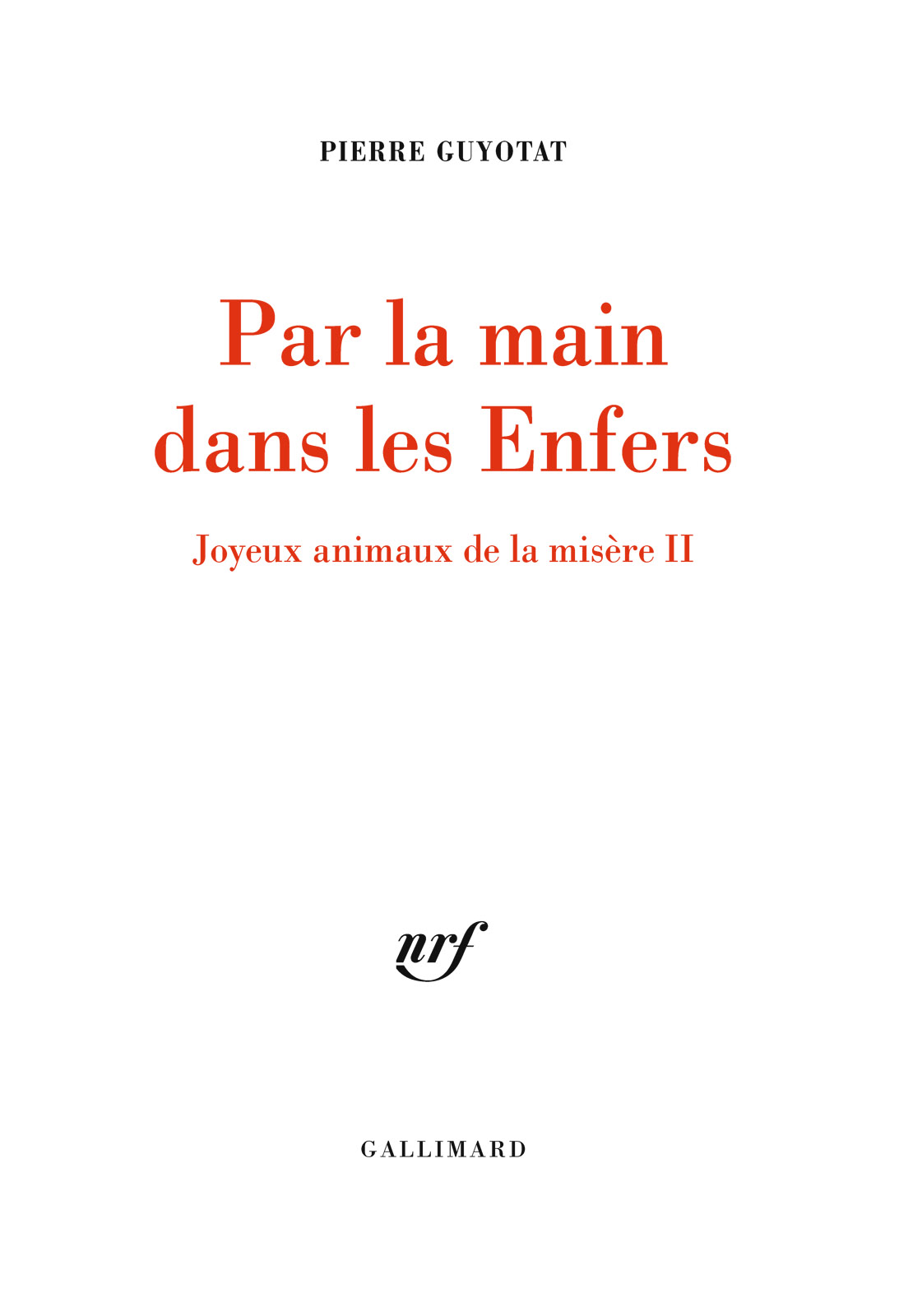 Par la main dans les Enfers
