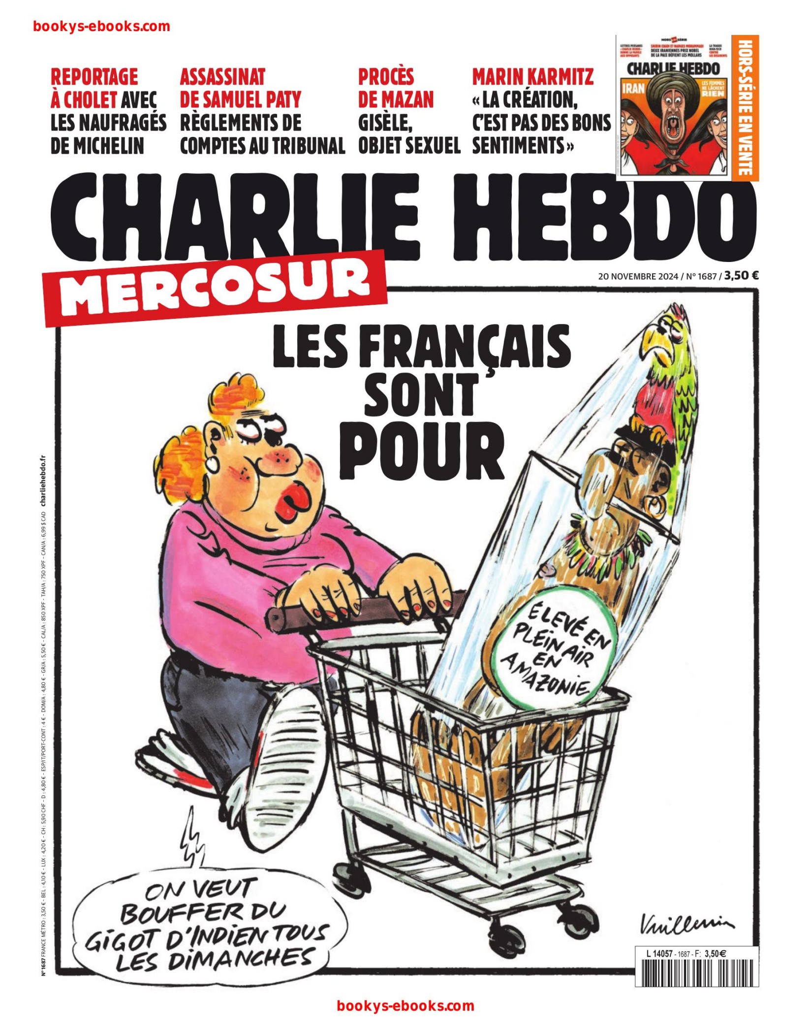 Charlie Hebdo (20 novembre 2024)