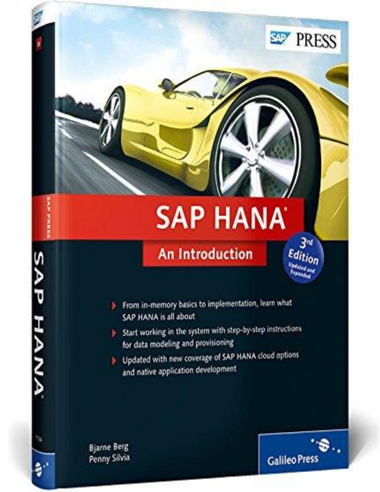 SAP HANA An Introduction