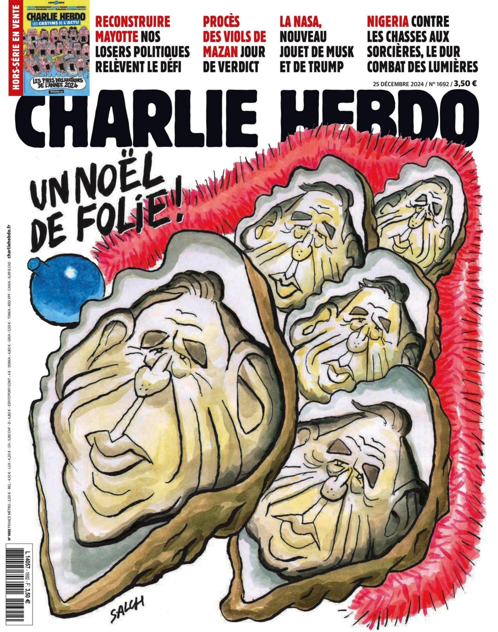 Charlie Hebdo (25 décembre 2024)