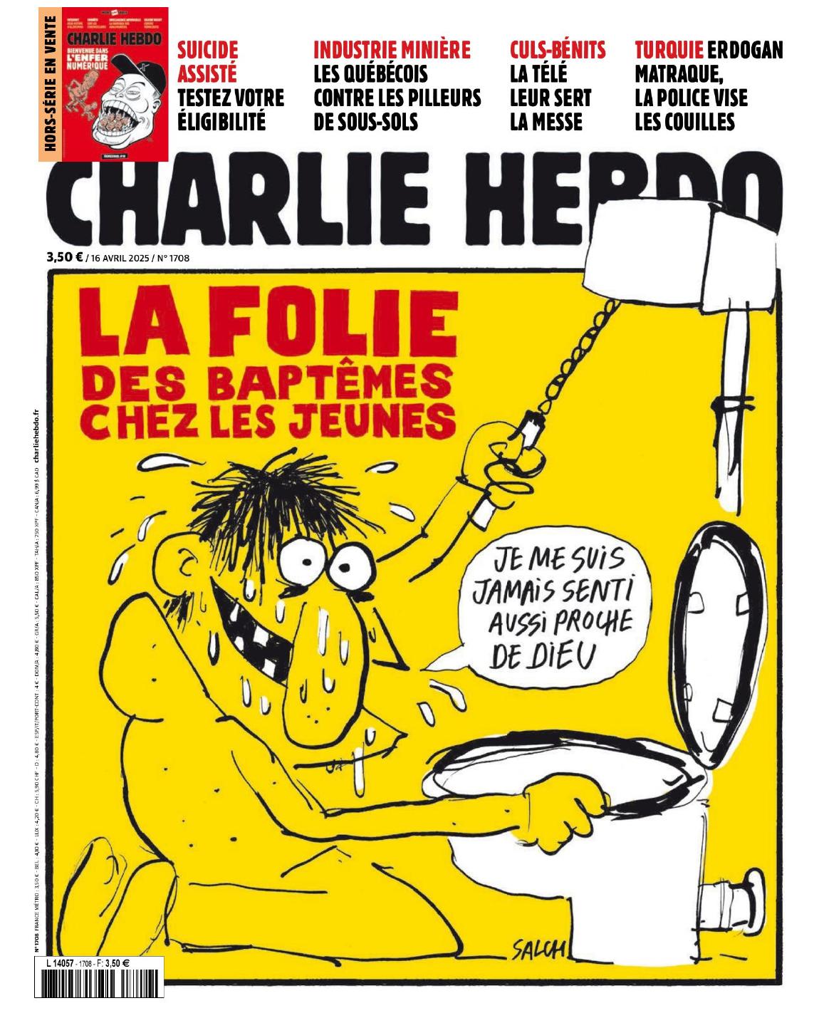 Charlie Hebdo (16 Avril 2025)