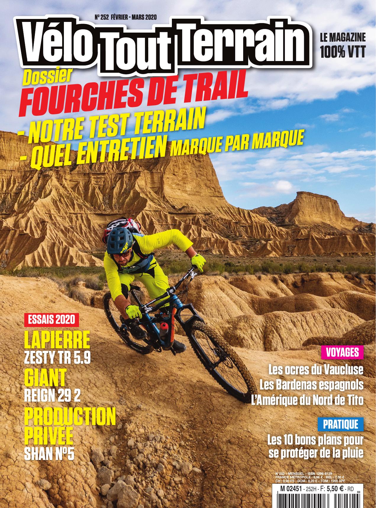 Vélo Tout Terrain (février - mars 2020)