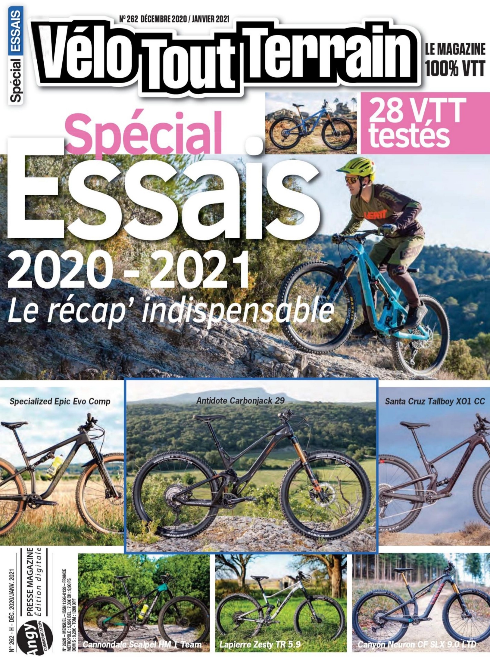 Vélo Tout Terrain (décembre 2020 - janvier 2021)