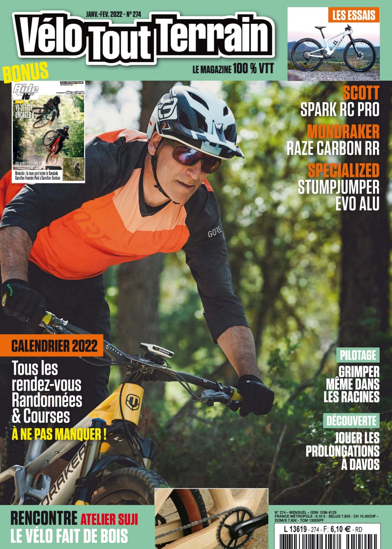 Vélo Tout Terrain (janvier - février 2022)