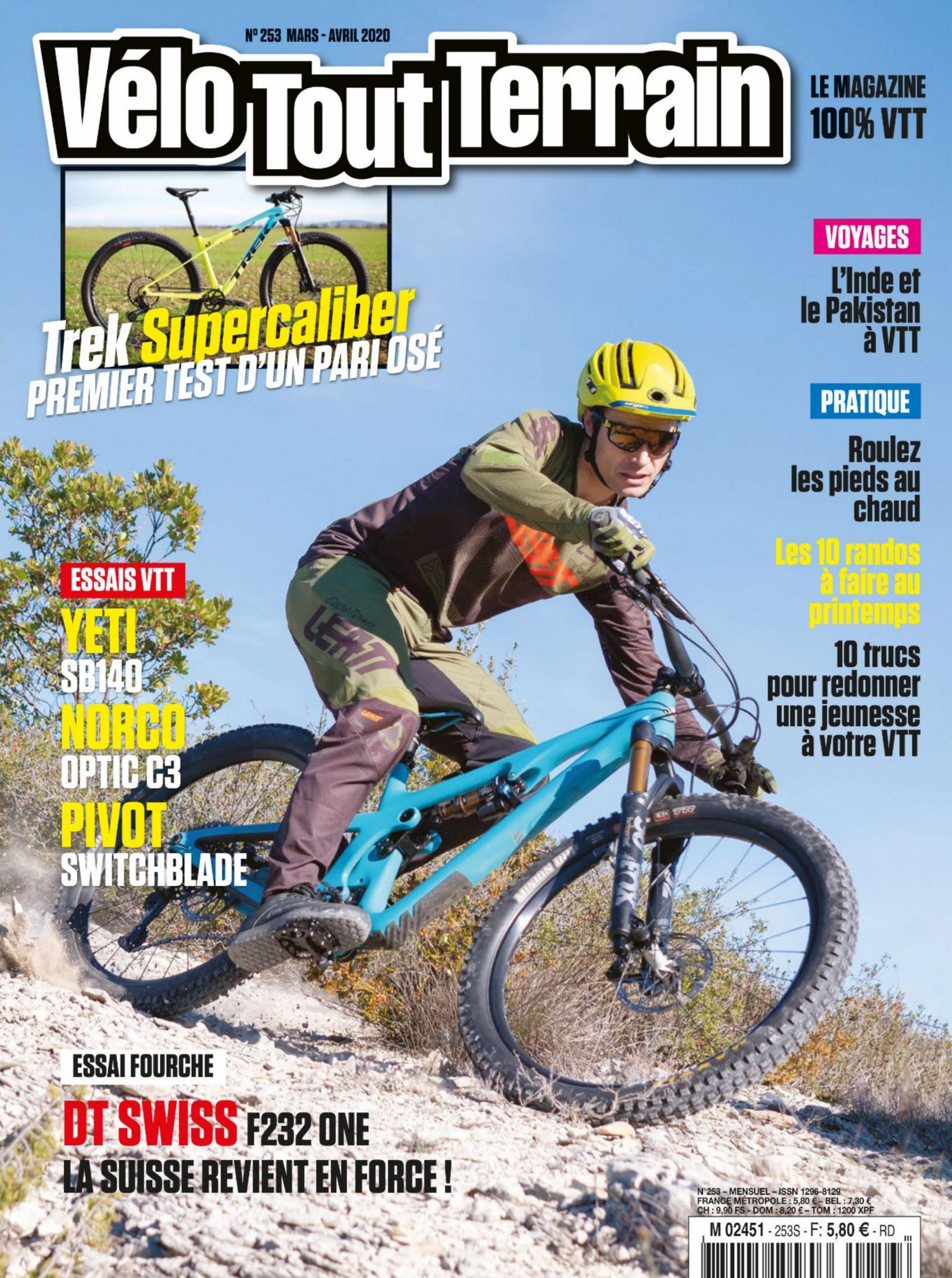Vélo Tout Terrain (mars - avril 2020)
