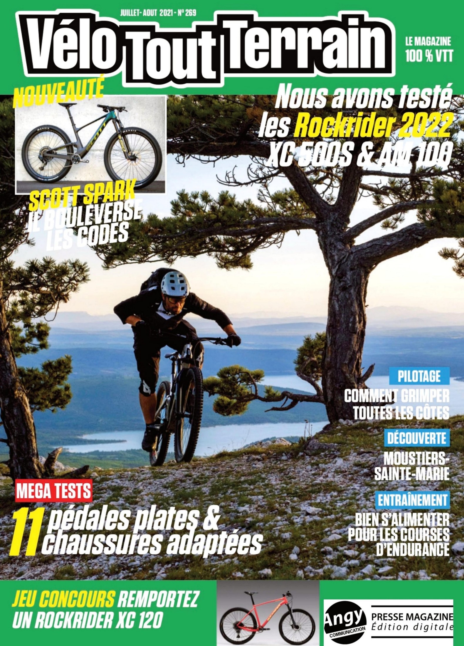 Vélo Tout Terrain (juillet - août 2021)