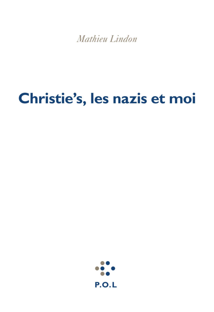 Christie's, les nazis et moi